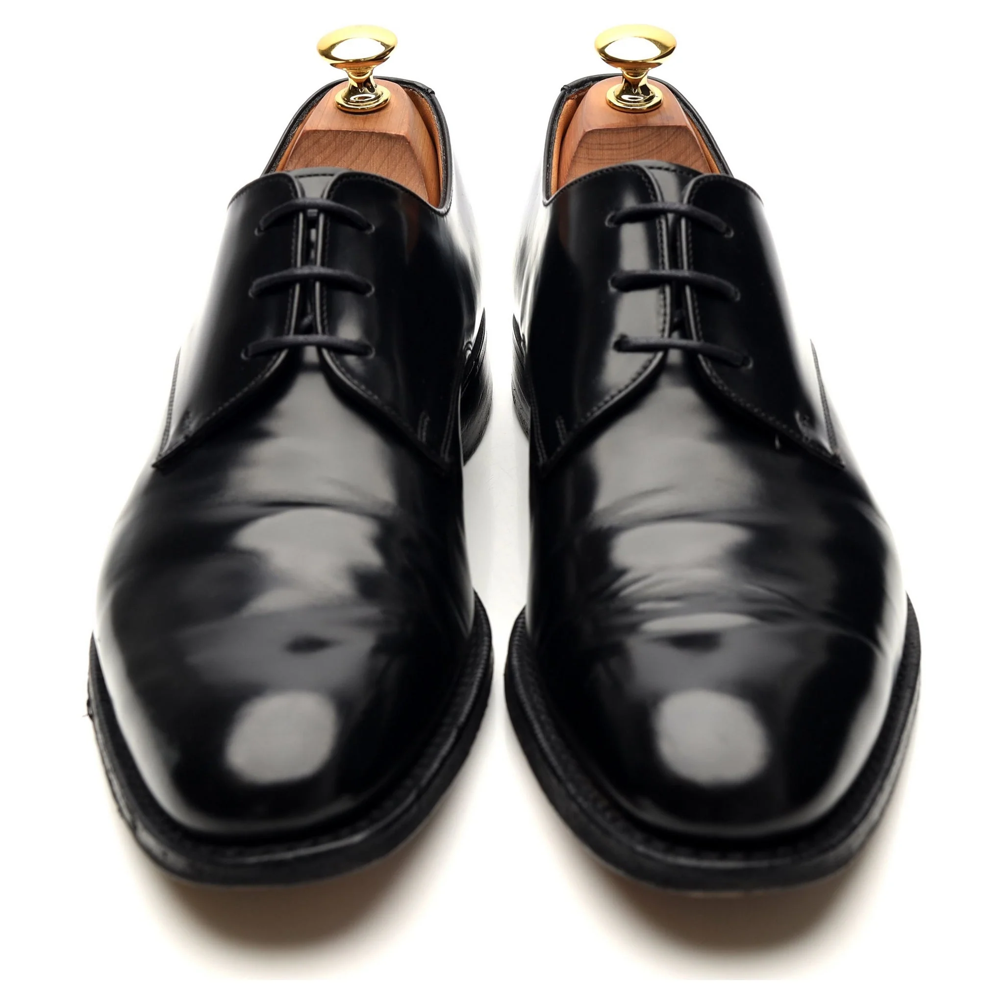 'Paris' Black Leather Derby UK 6.5 F - Image 2