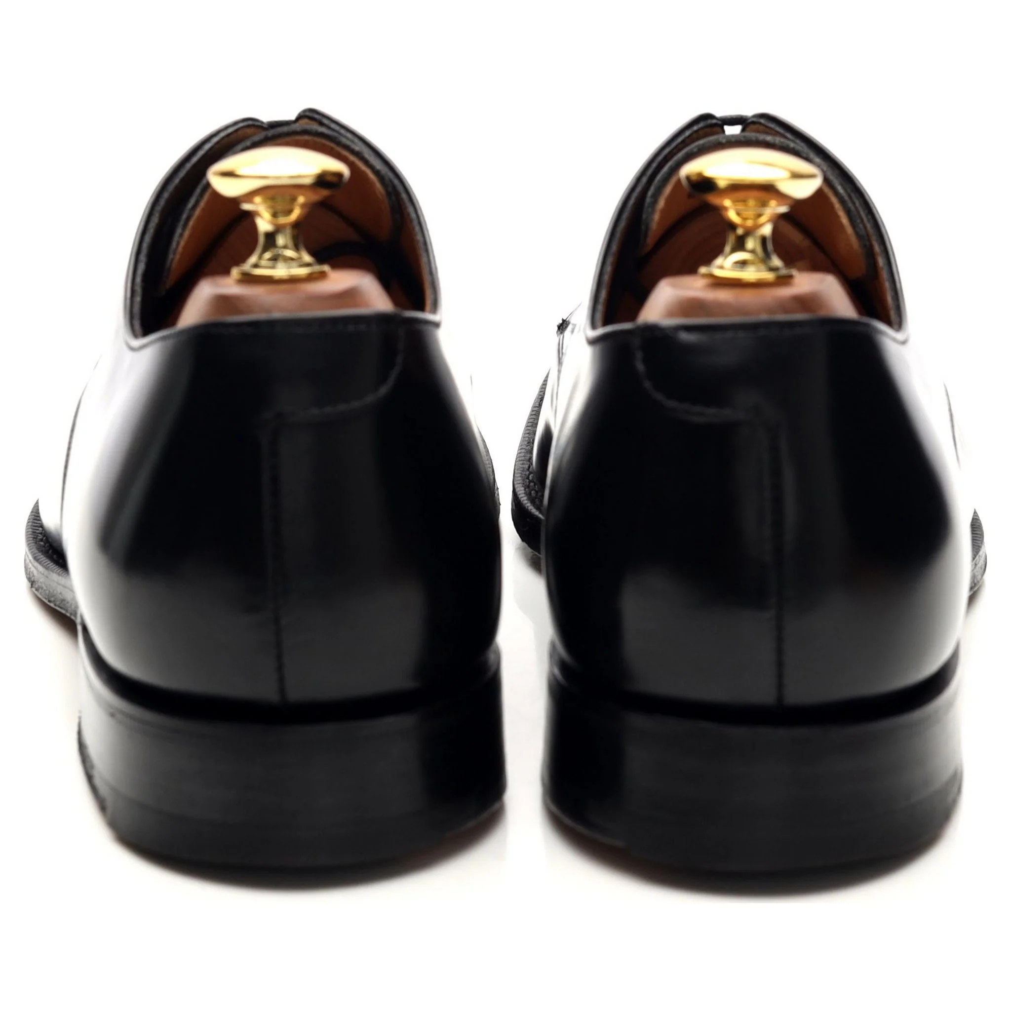 'Paris' Black Leather Derby UK 6.5 F - Image 4