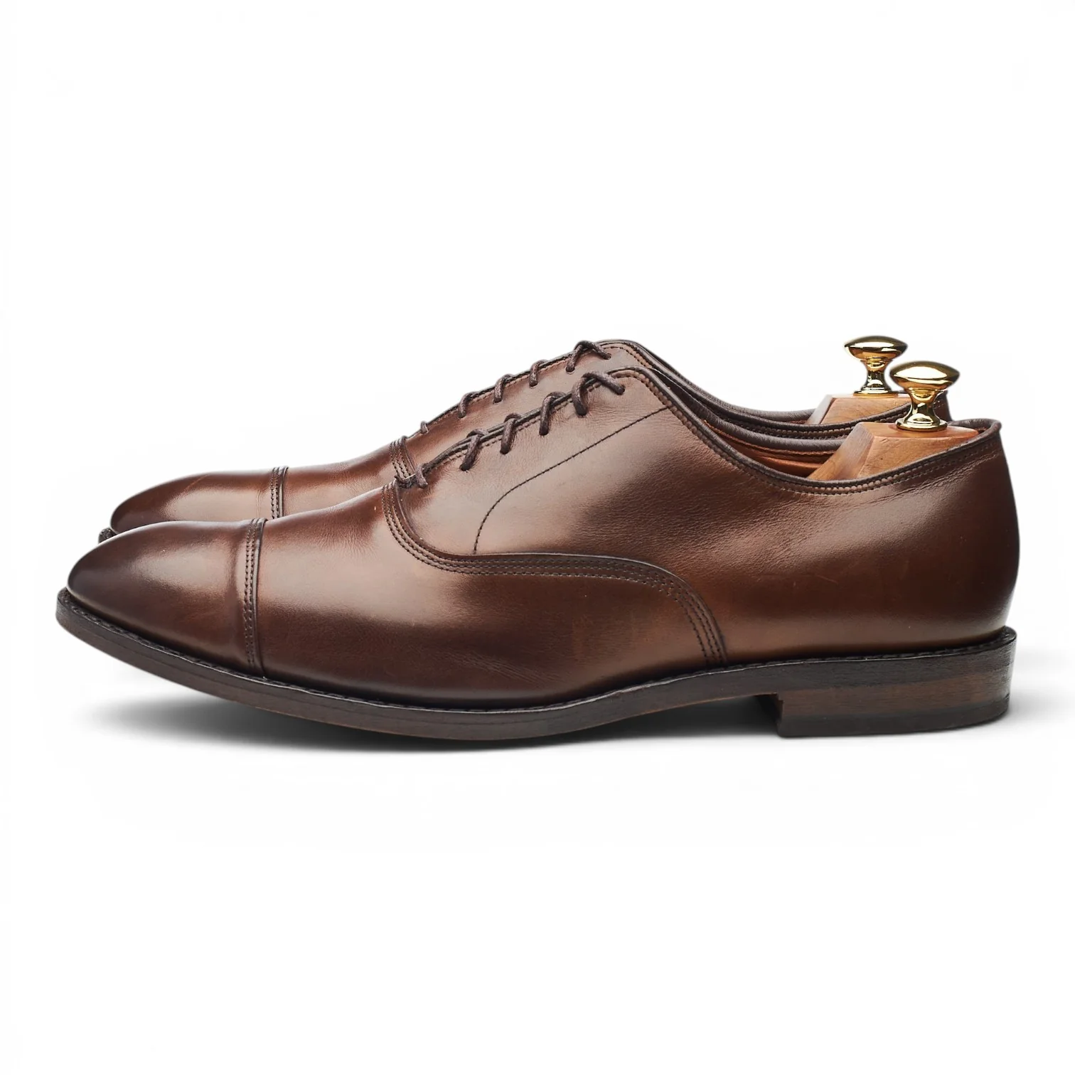 'Park Avenue' Brown Leather Oxford UK 9.5 US 10 EE - Image 3