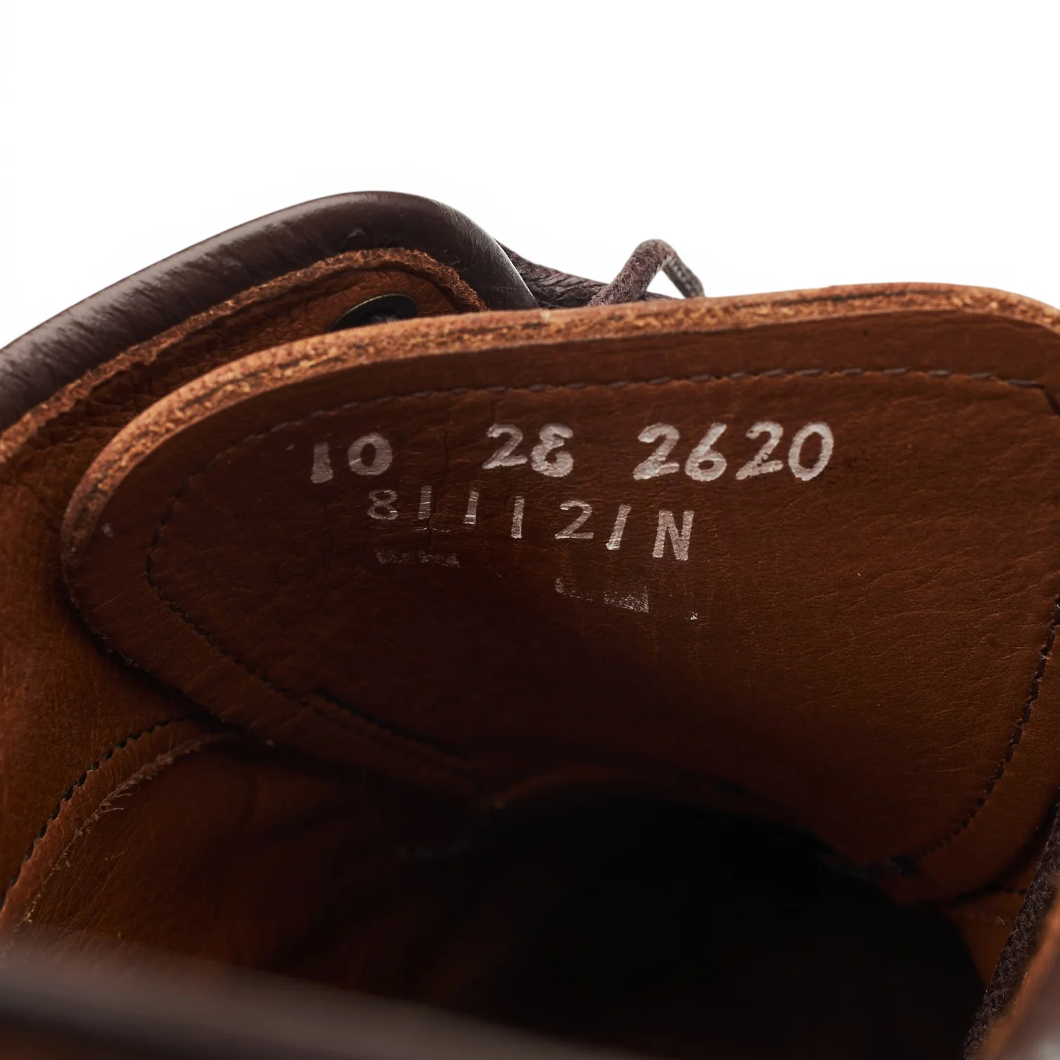 'Park Avenue' Brown Leather Oxford UK 9.5 US 10 EE - Image 7