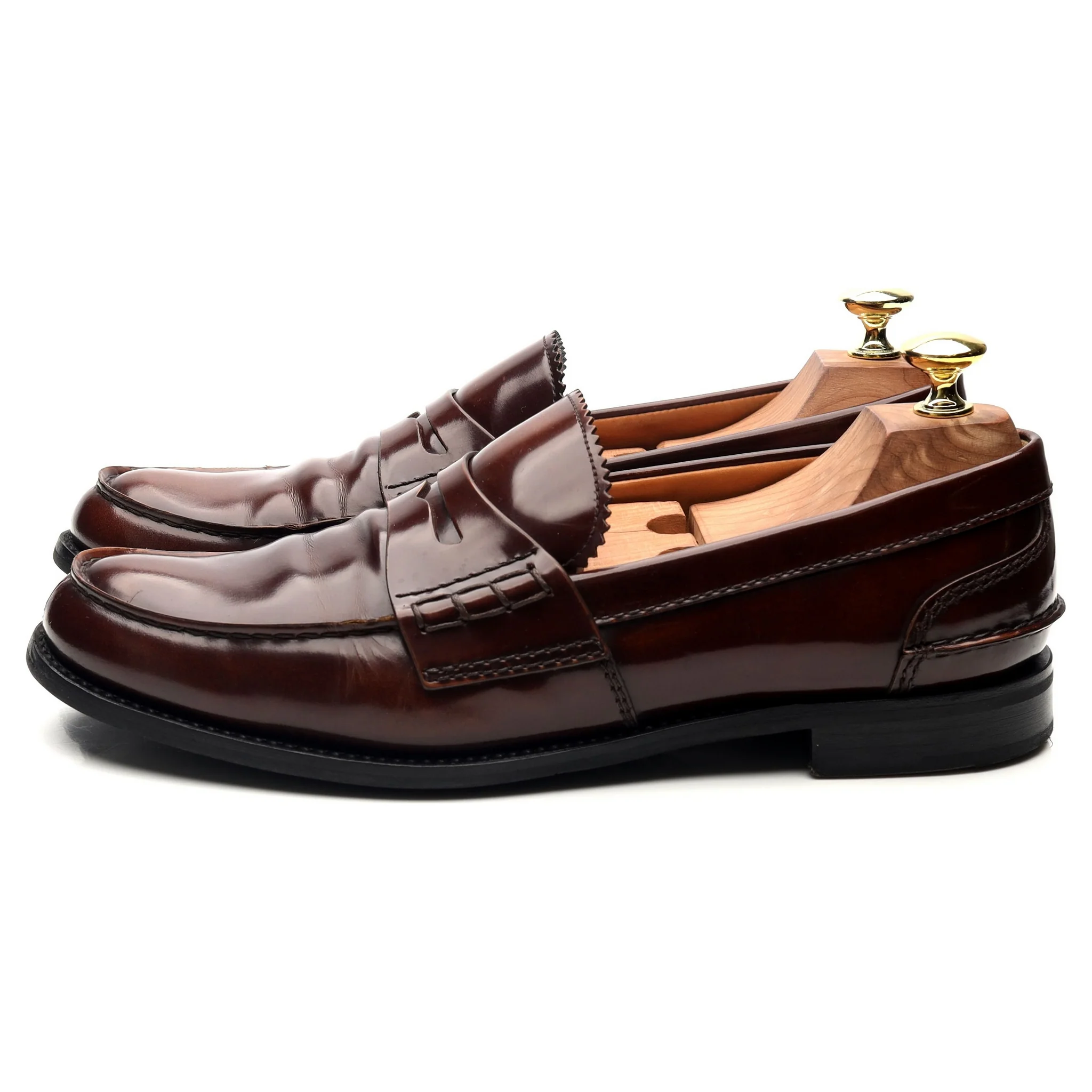 Women's 'Pembrey' Brown Leather Loafers UK 9 EU 42 - Image 2