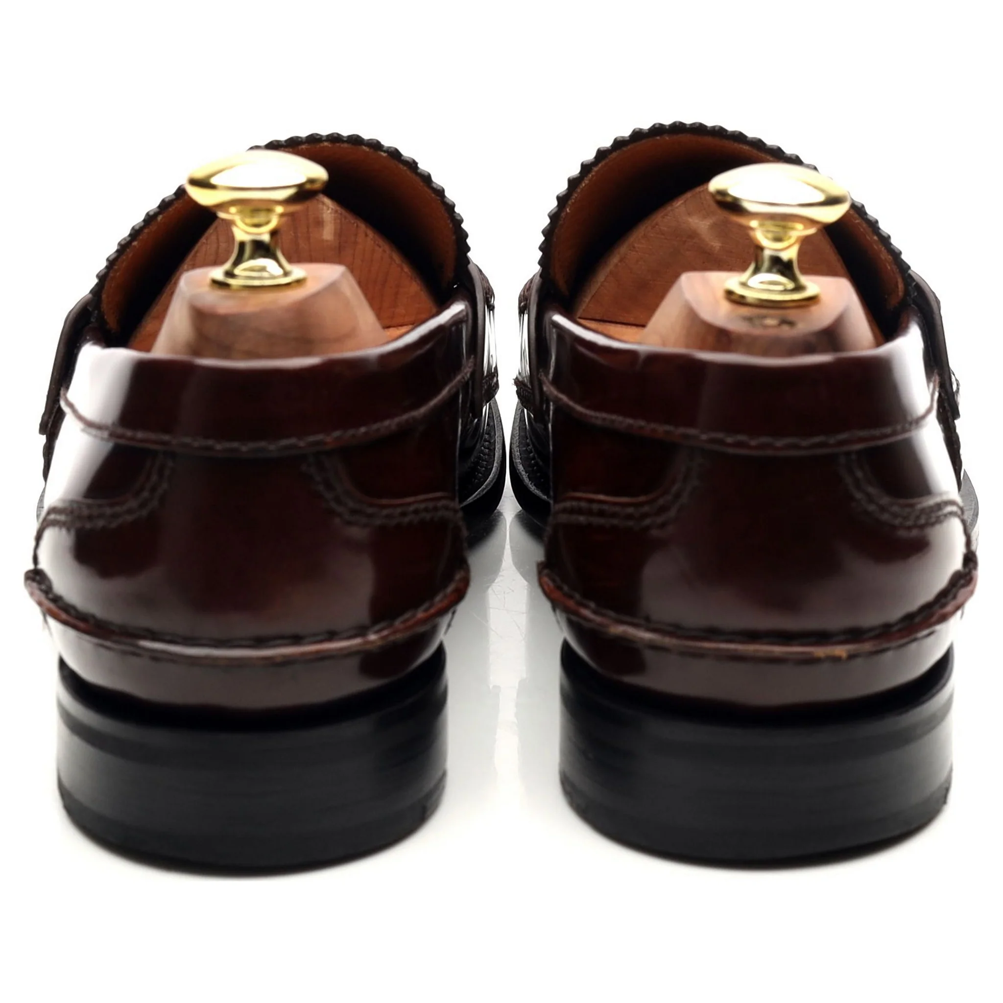 Women's 'Pembrey' Brown Leather Loafers UK 9 EU 42 - Image 4