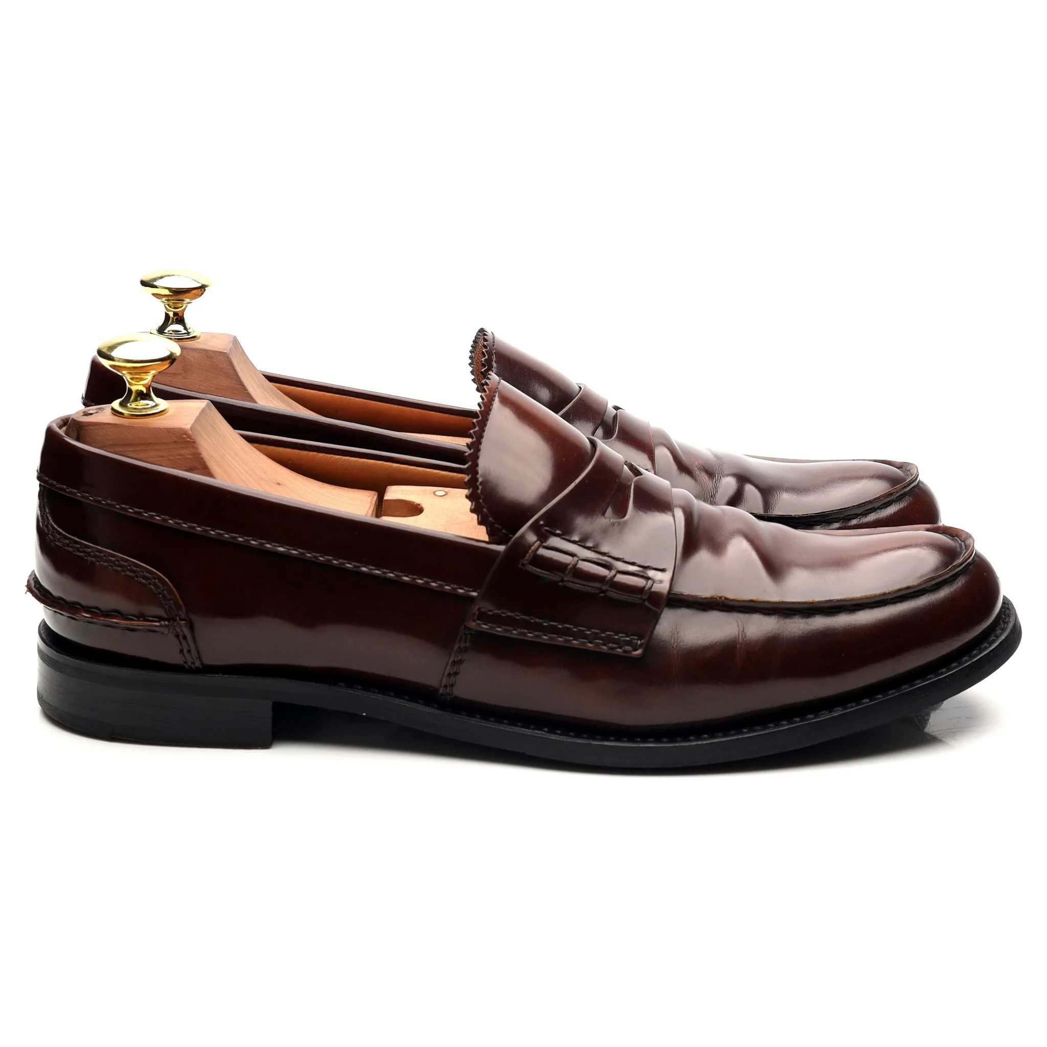 Women's 'Pembrey' Brown Leather Loafers UK 9 EU 42 - Image 6