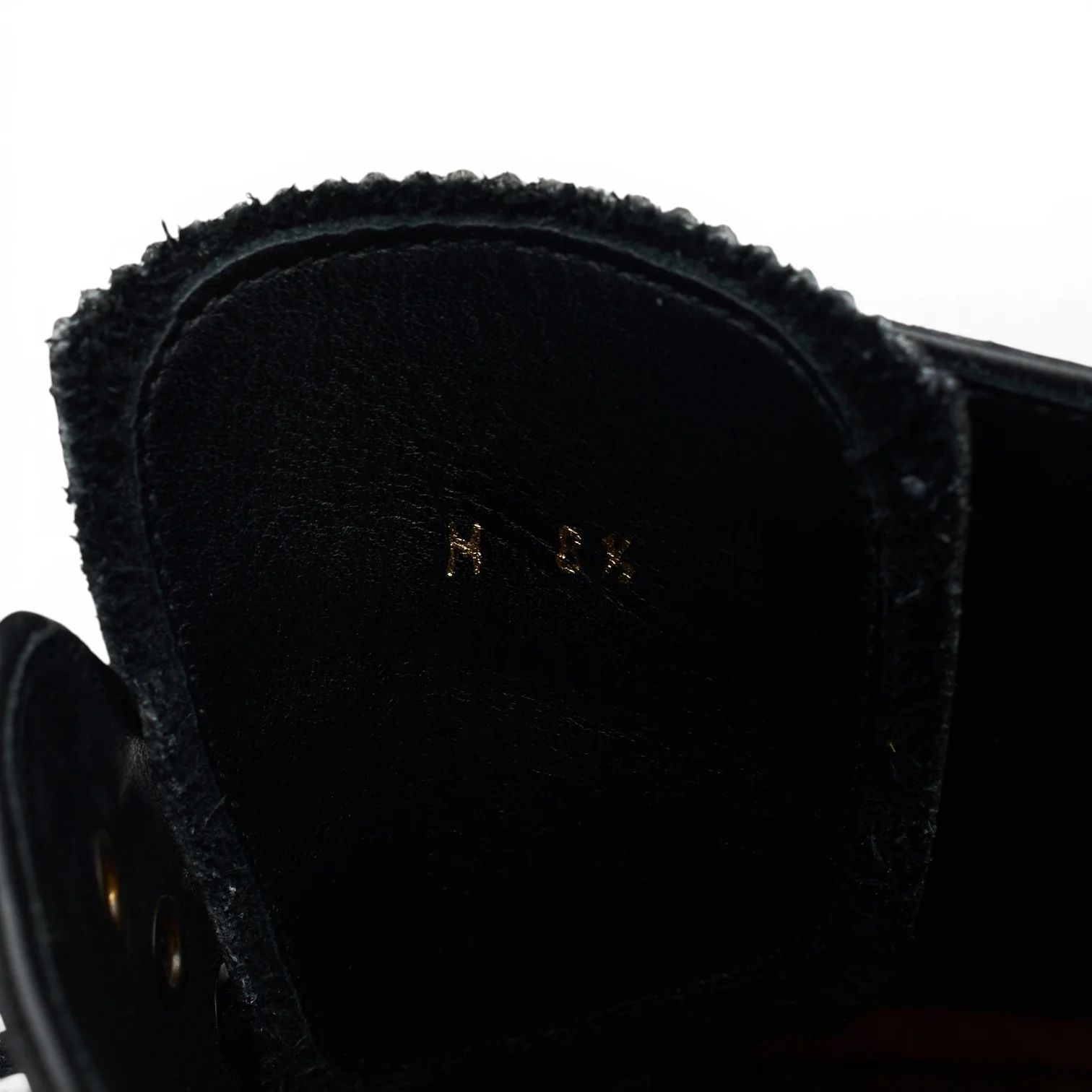 'Pembroke' Black Leather Oxford Brogues UK 8.5 G - Image 7