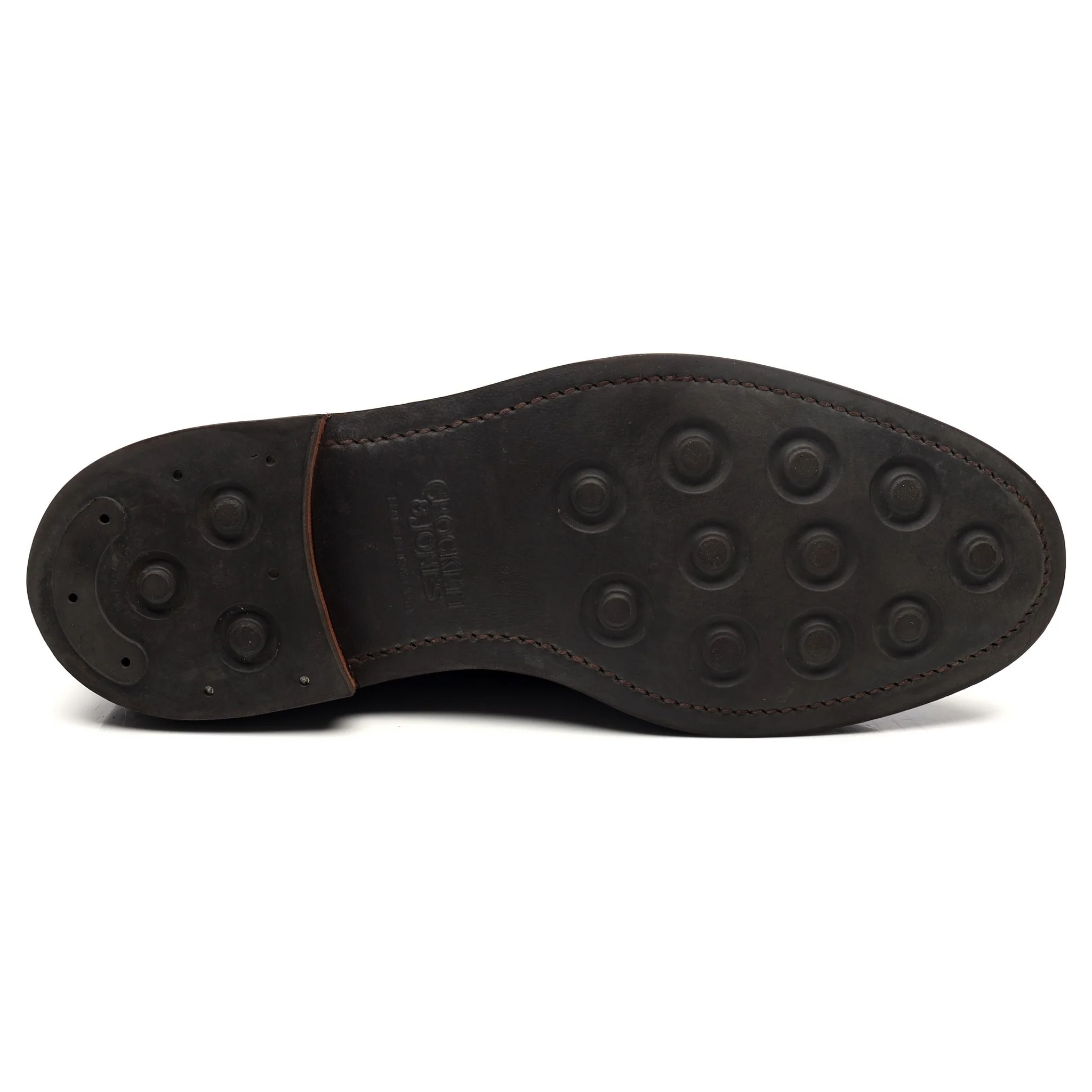 'Pembroke' Dark Brown Leather Derby UK 8.5 E - Image 11