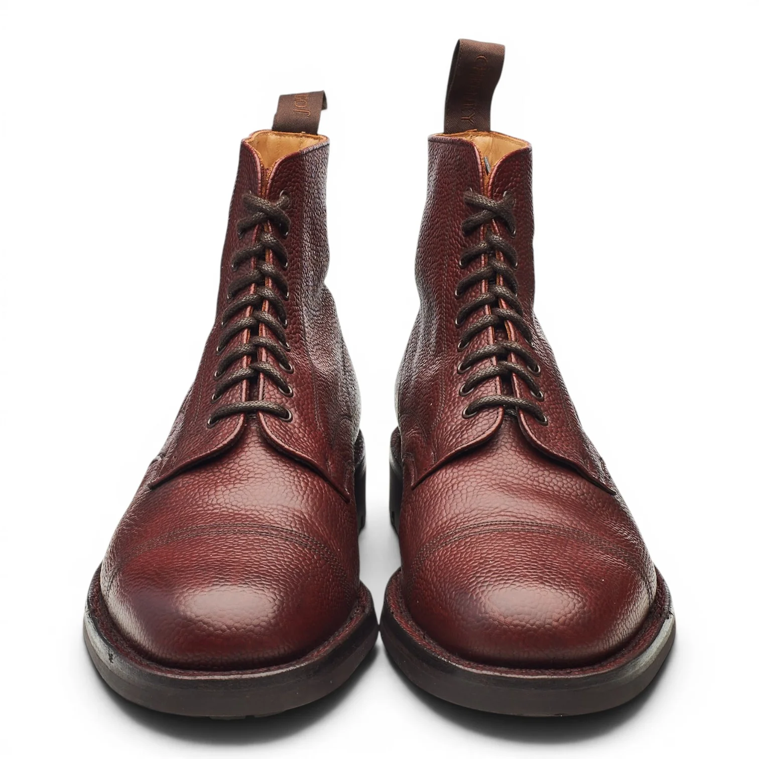 'Pennine ll' Burgundy Veldtschoen Leather Boots UK 10 G - Image 2