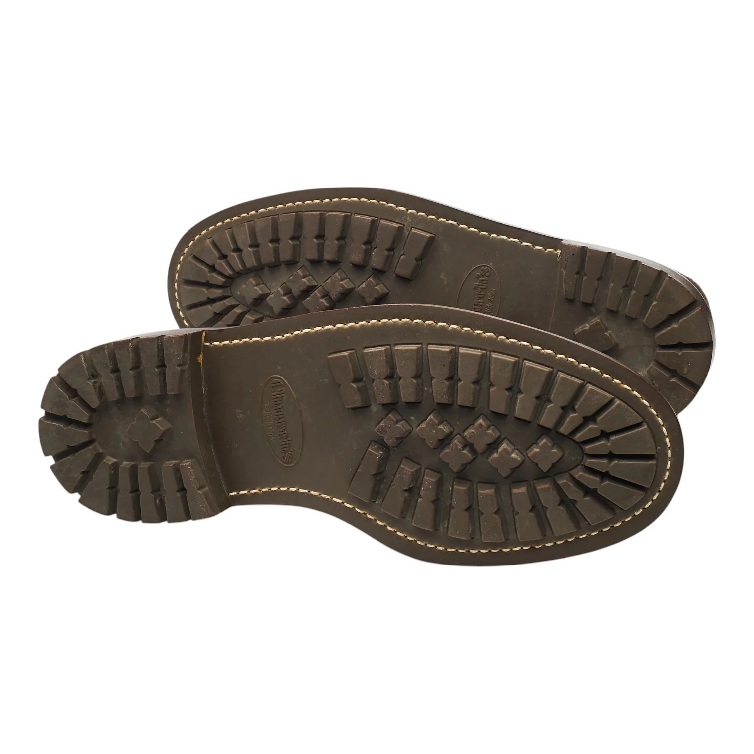 'Plowden' Dark Brown Suede Derby Brogues UK 9.5 G - Image 5