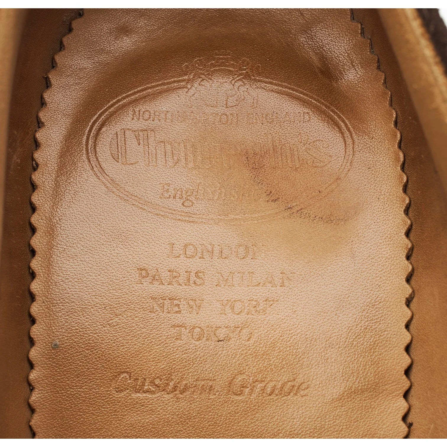 'Plowden' Dark Brown Suede Derby Brogues UK 9.5 G - Image 6