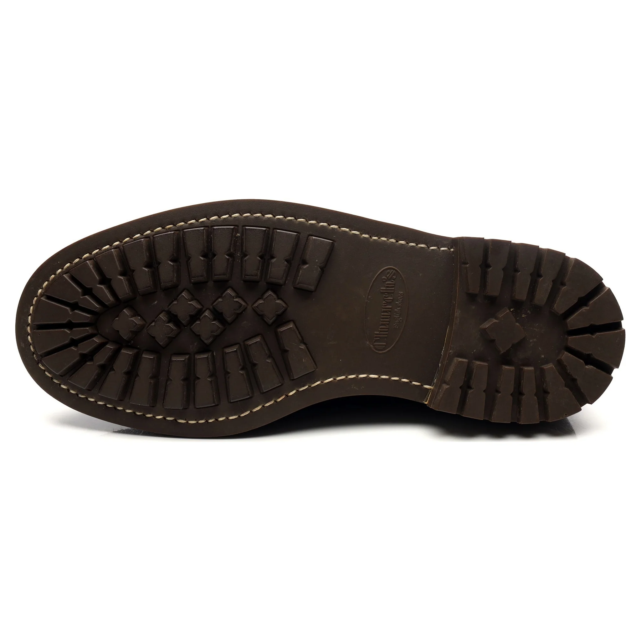 'Plowden' Dark Brown Suede Derby Brogues UK 8.5 G - Image 10