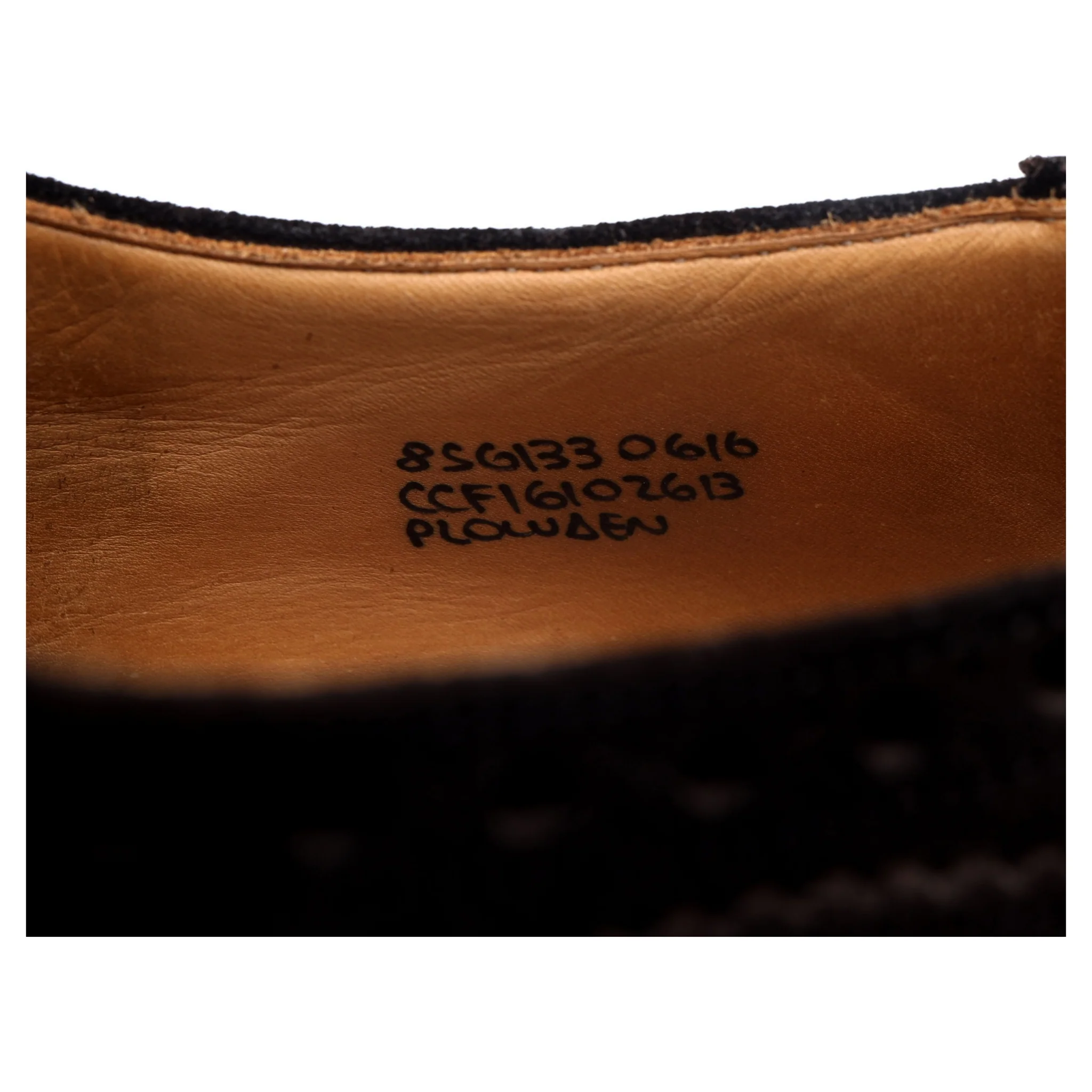 'Plowden' Dark Brown Suede Derby Brogues UK 8.5 G - Image 13