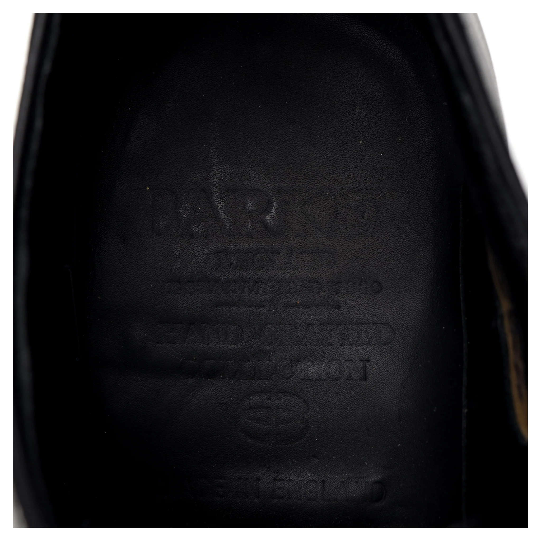 'Plymouth' Black Leather Oxford UK 7.5 FX - Image 6
