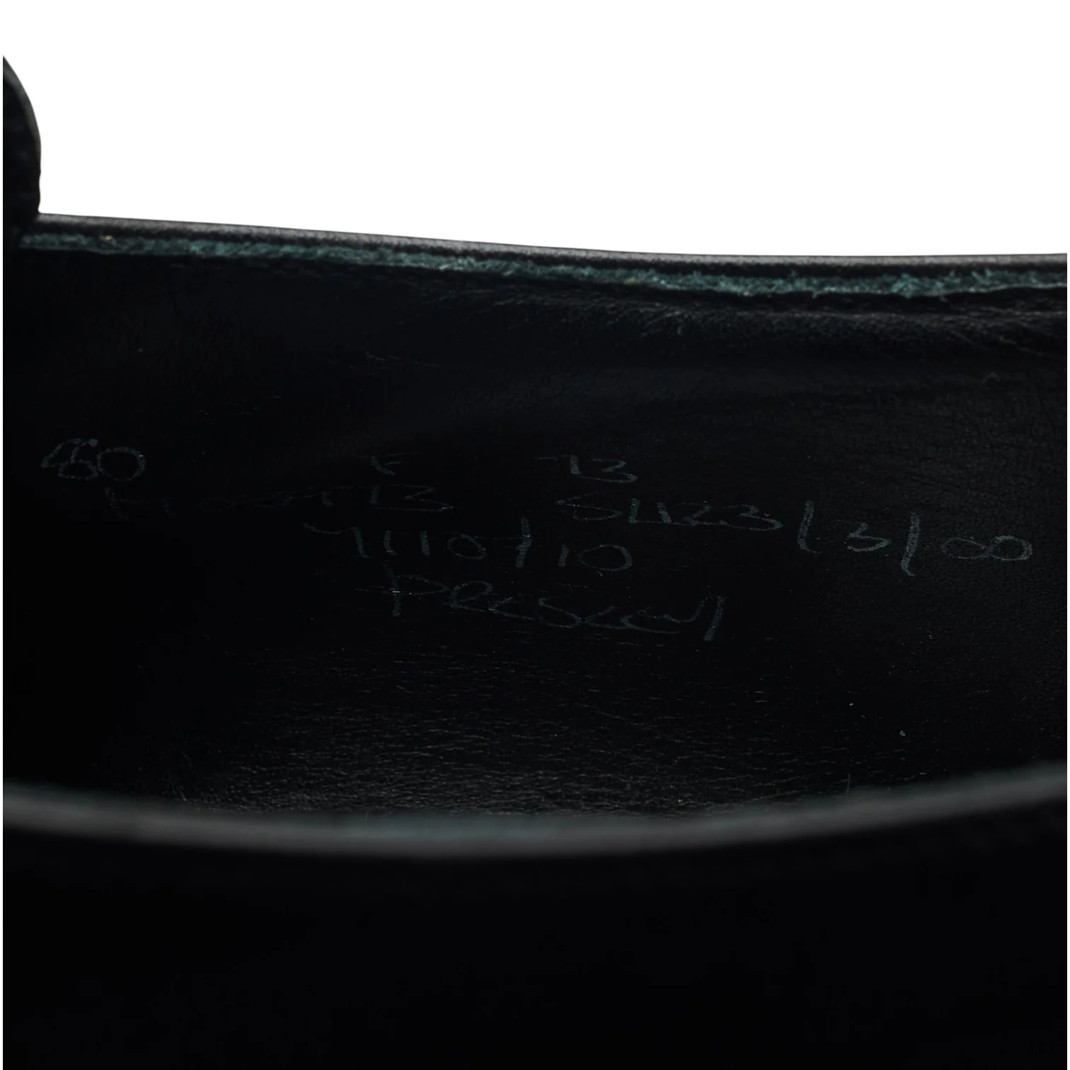'Presley' Black Leather Monk Strap UK 8 F - Image 7