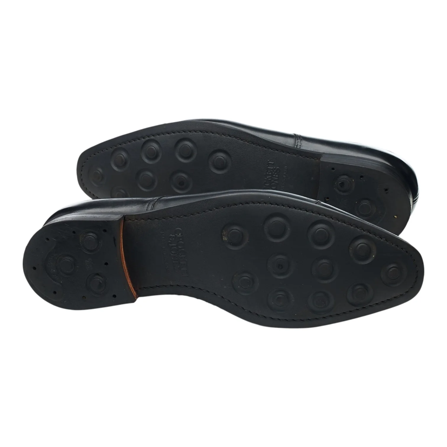 'Prestwood' Black Leather Derby UK 10 E - Image 5