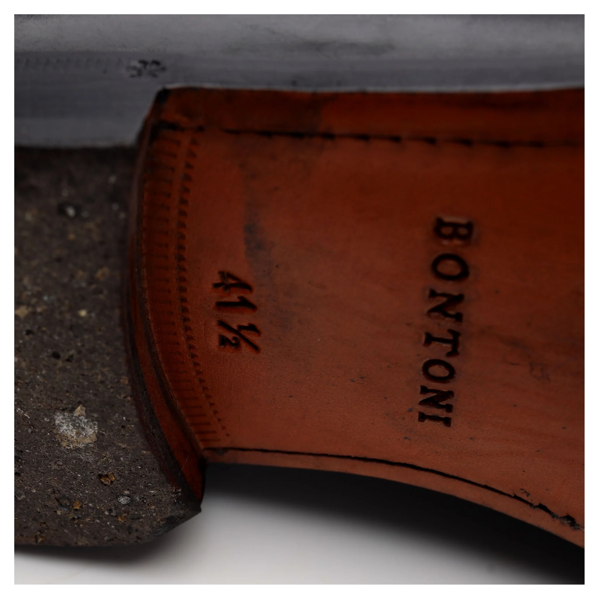 'Principe' Black Leather Loafers UK 7.5 EU 41.5 - Image 8