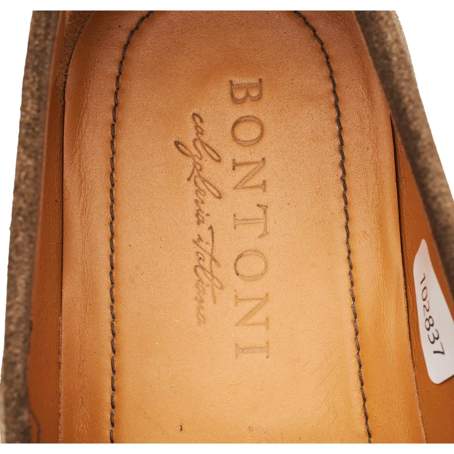 'Principe Norvegese' Light Brown Suede Loafers UK 8.5 EU 42.5 - Image 6
