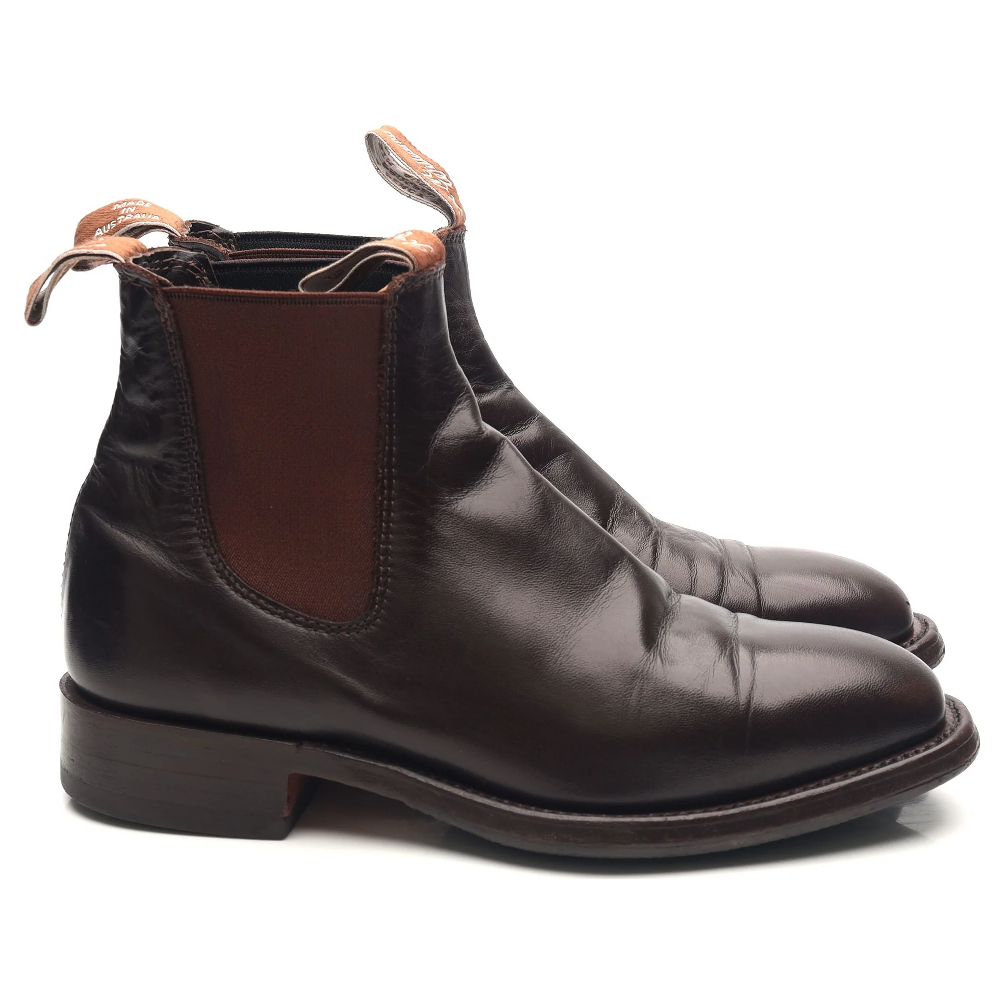 Women's 'Comfort Macquarie' Dark Brown Leather Chelsea Boots UK 4 G - Image 6