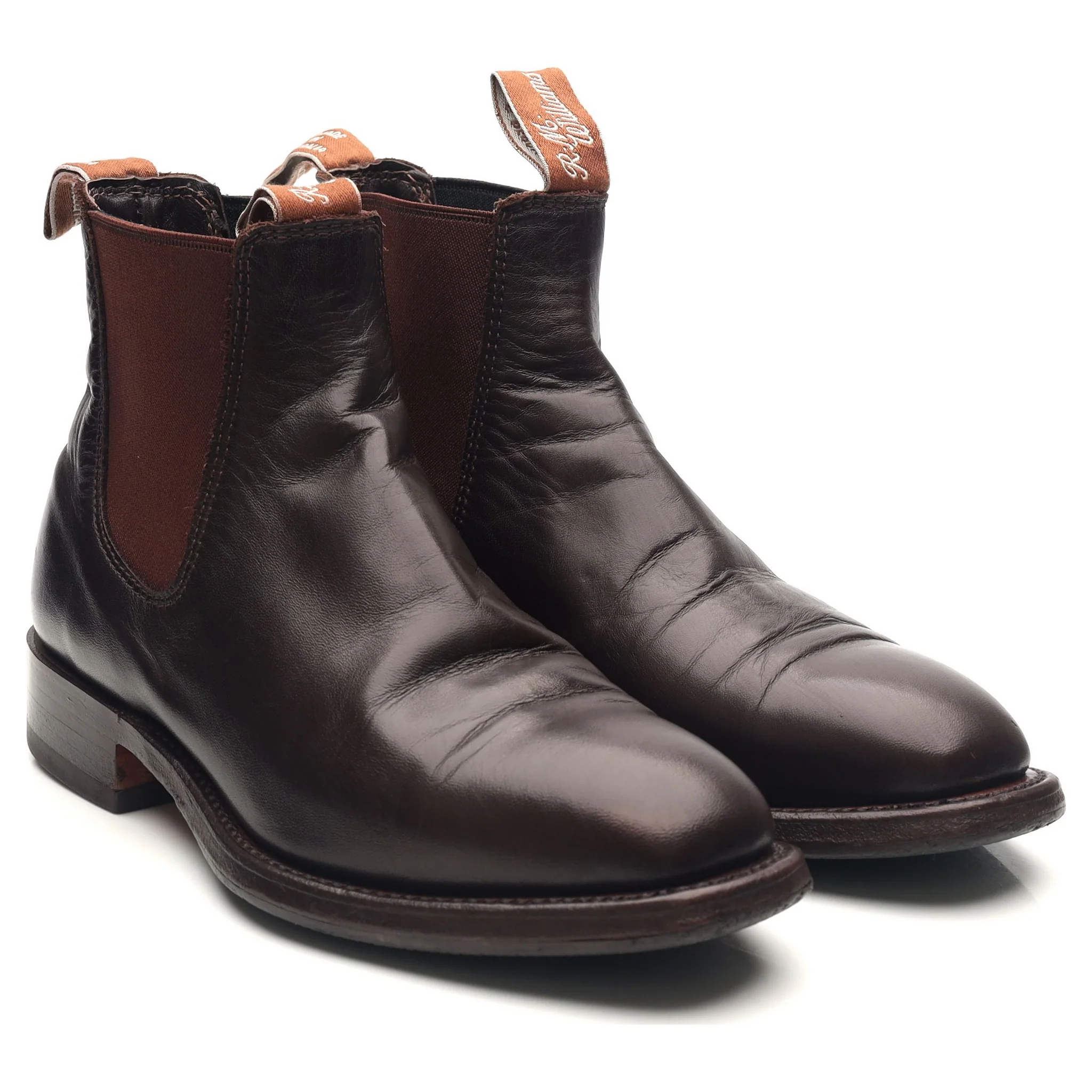 Women's 'Comfort Macquarie' Dark Brown Leather Chelsea Boots UK 4 G - Image 7
