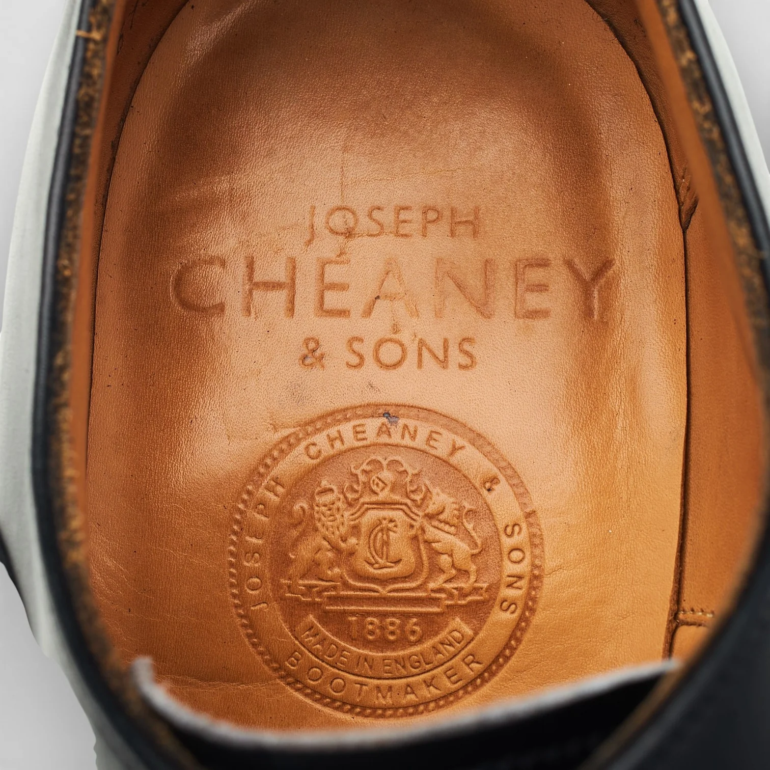 'Radcliffe' Black Leather Oxford UK 7.5 F - Image 7
