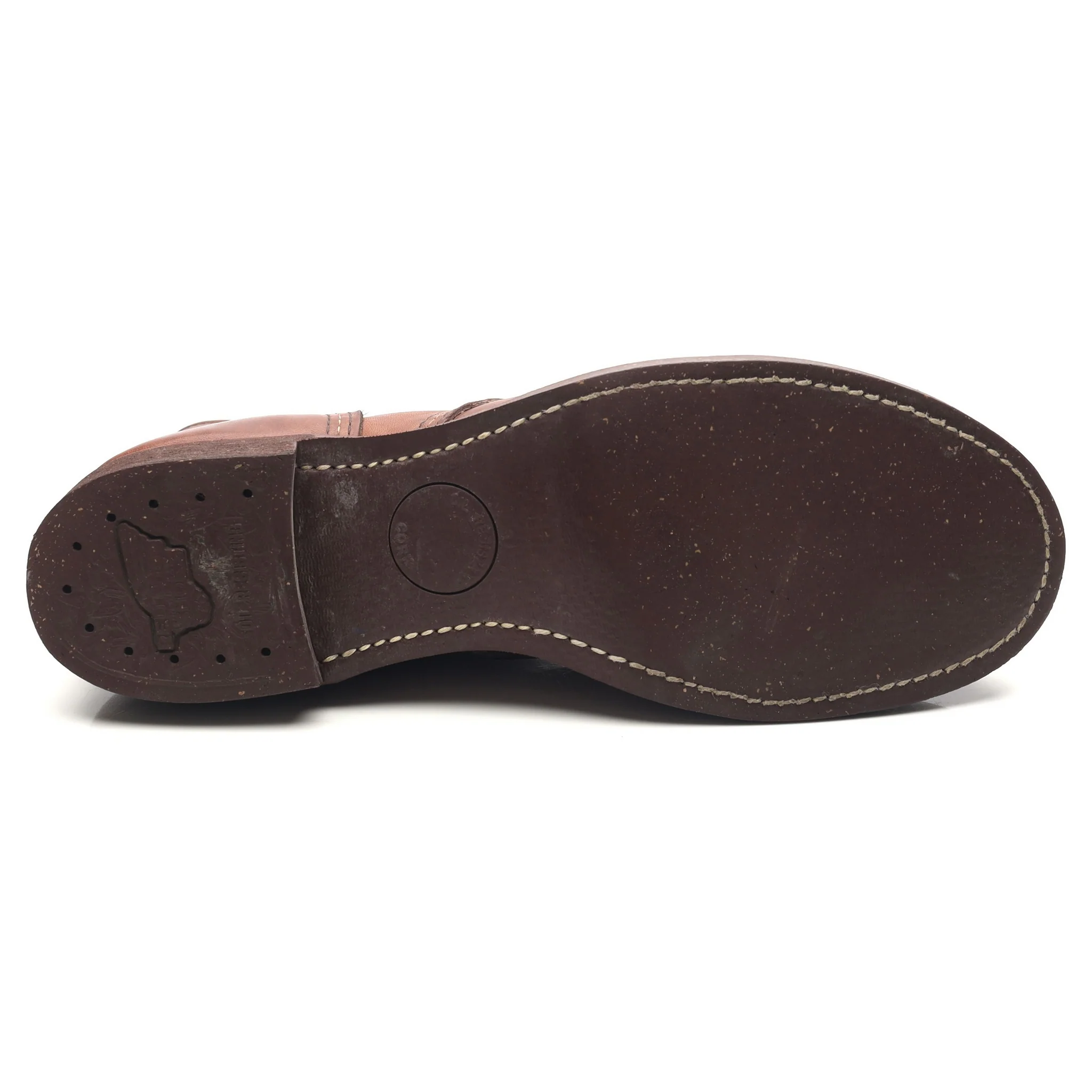'8111' Brown Leather Iron Ranger Boots UK 9 US 10 - Image 11