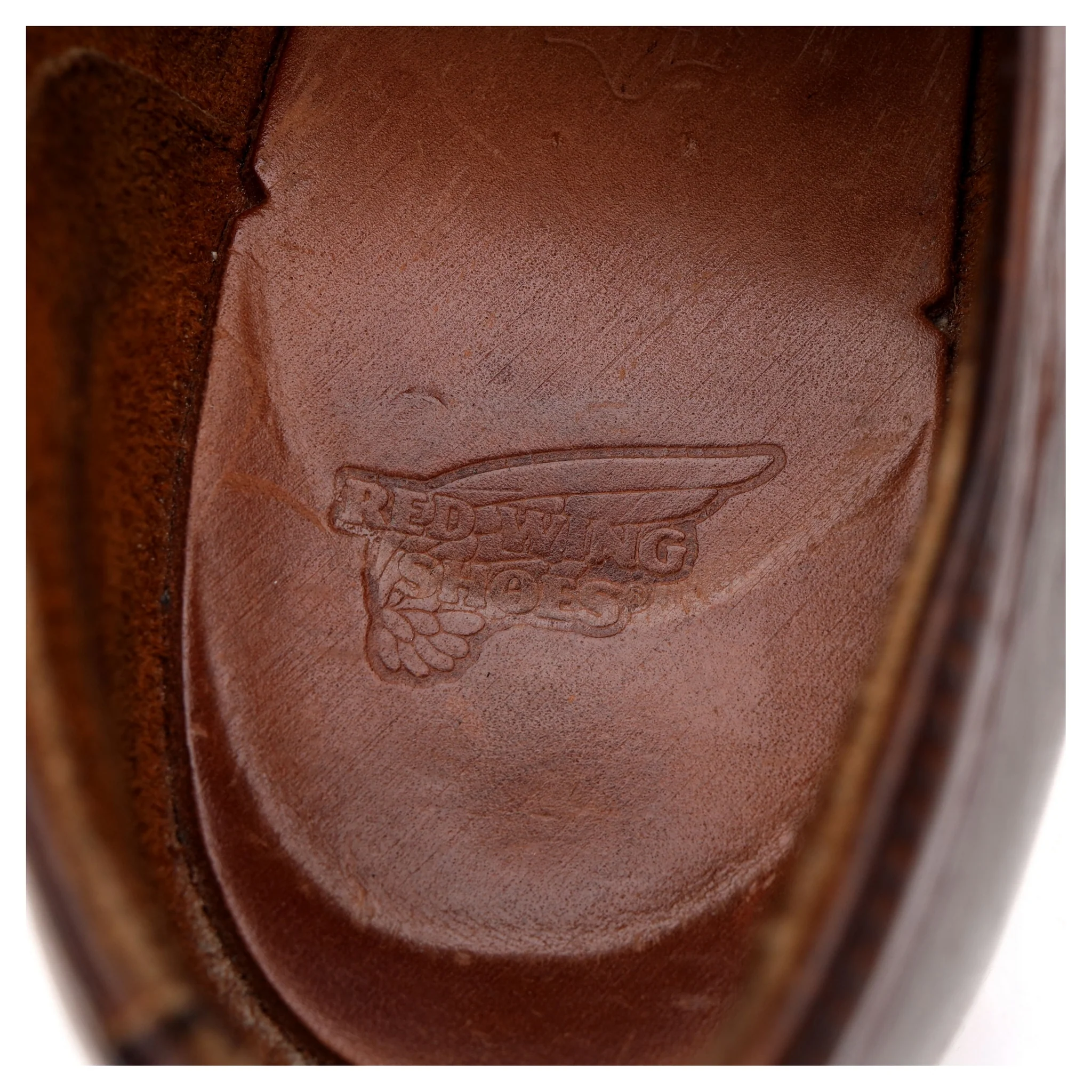 '3118 Postman Oxford' Brown Leather Derby Shoes UK 8 US 9 - Image 12