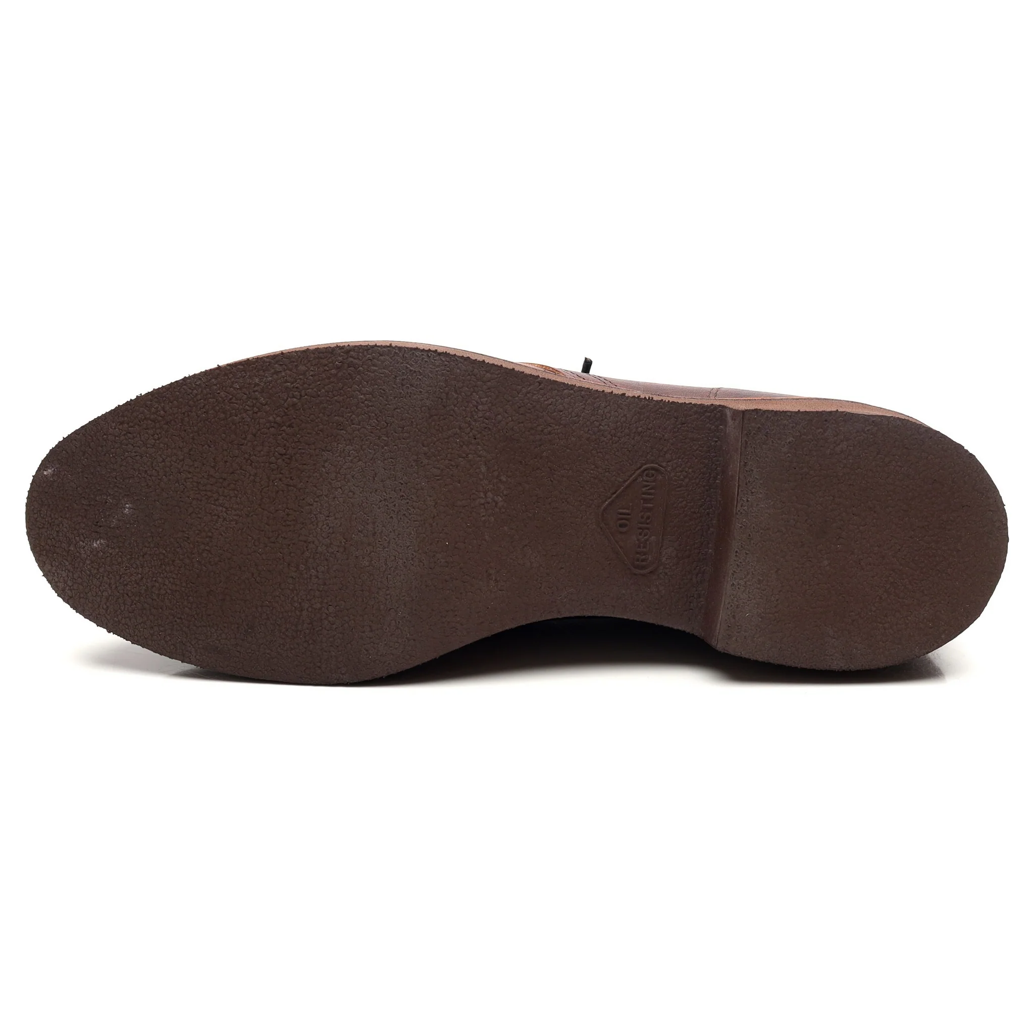 '9215' Brown Leather Chukka Boots UK 9 US 10 - Image 10