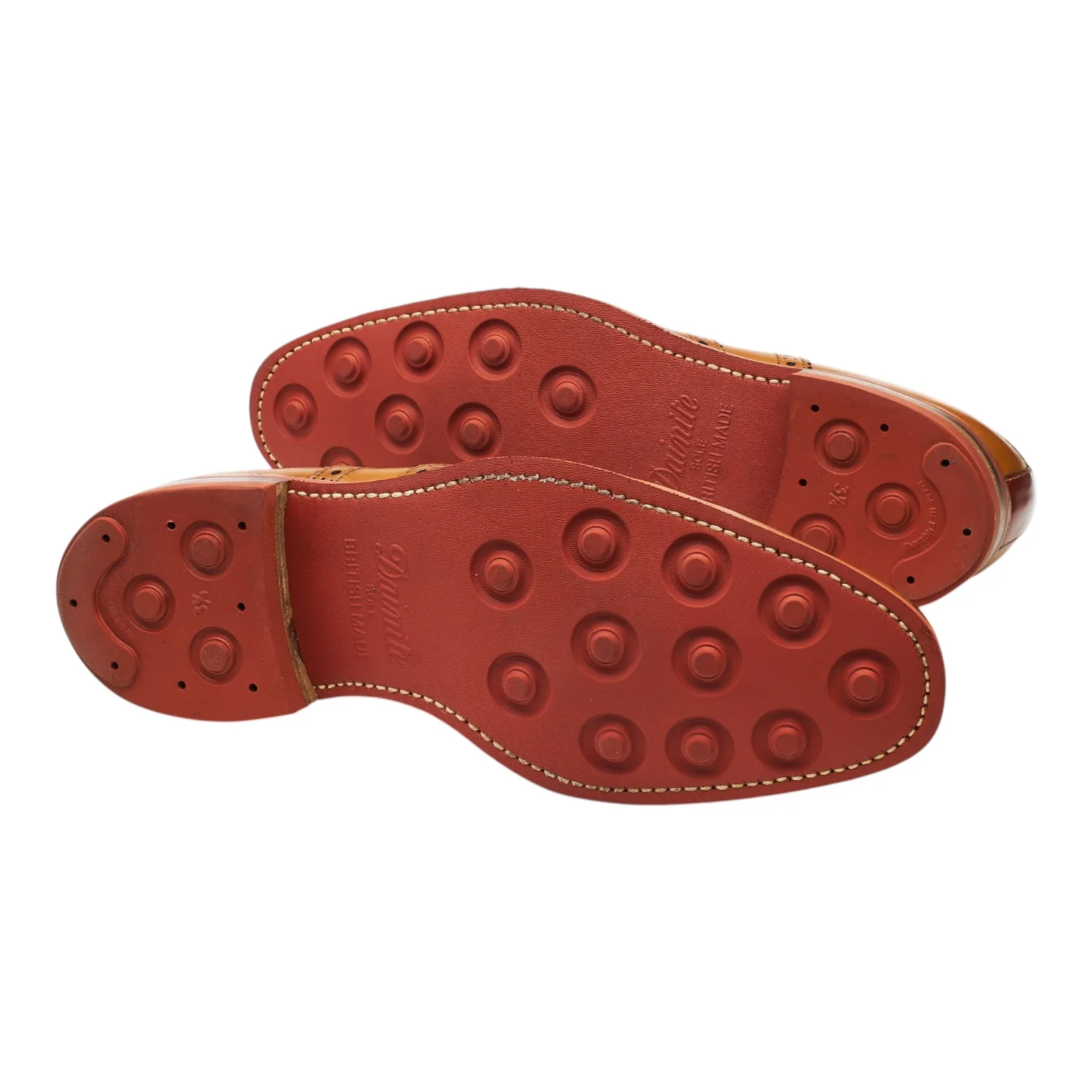 Herring 'Redbridge' Tan Brown Leather Oxford Brogues UK 7.5 F - Image 5