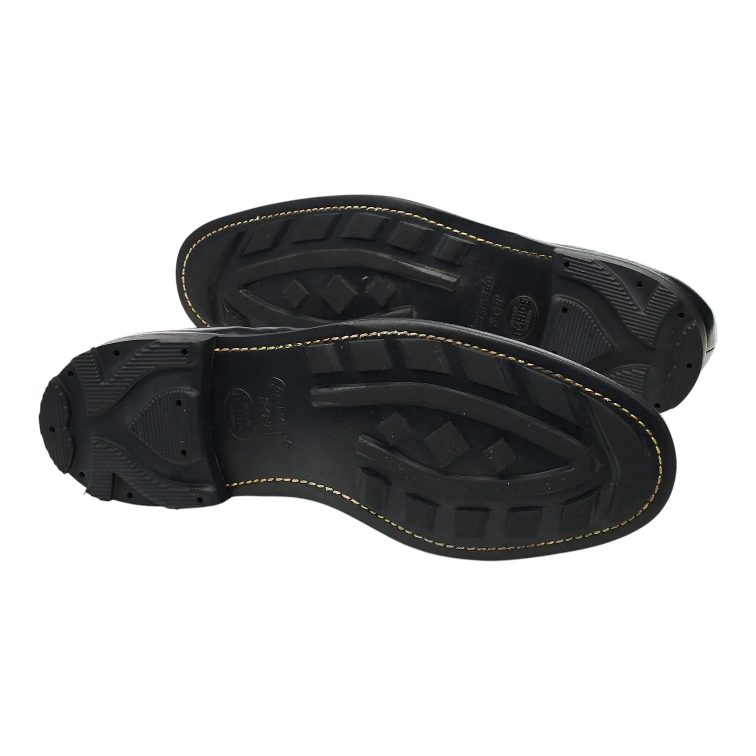 'Regent' Black Leather Derby Brogues UK 9 F - Image 5