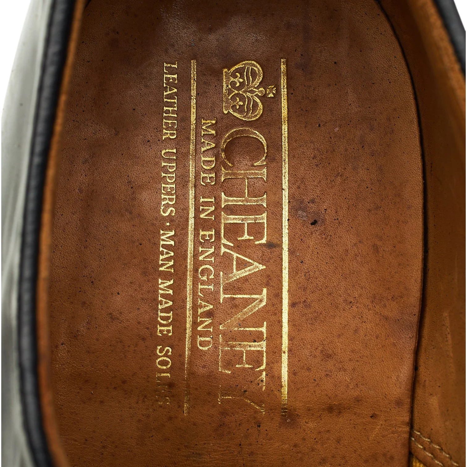 'Regent' Black Leather Derby Brogues UK 9 F - Image 6