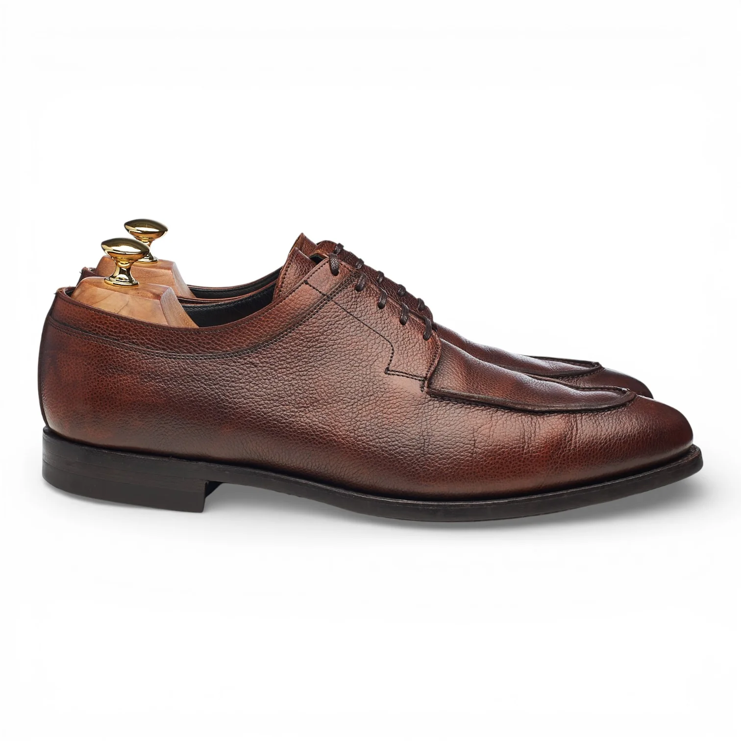 Richard James Brown Grain Leather Split Toe Derby UK 10 E