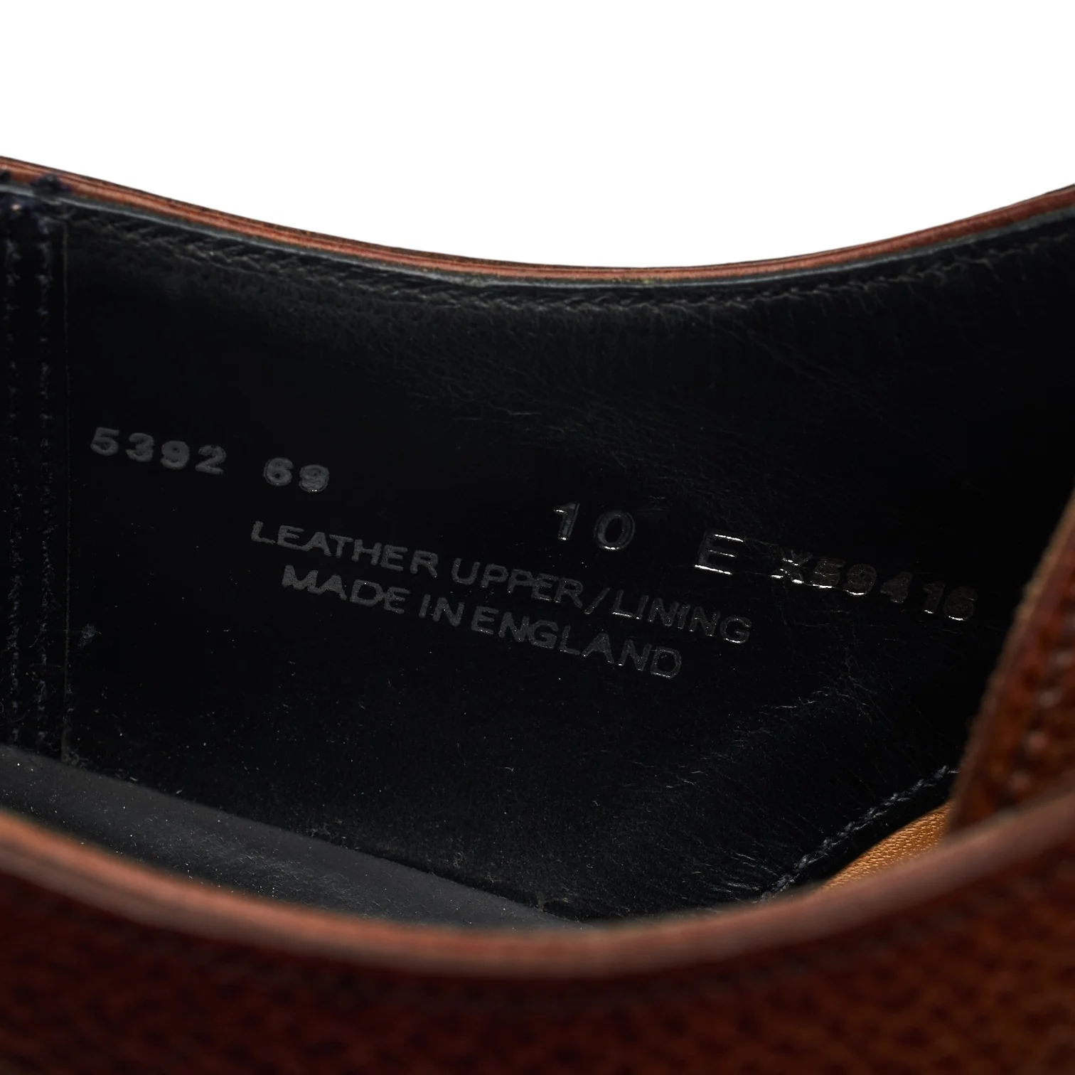 Richard James Brown Grain Leather Split Toe Derby UK 10 E - Image 7
