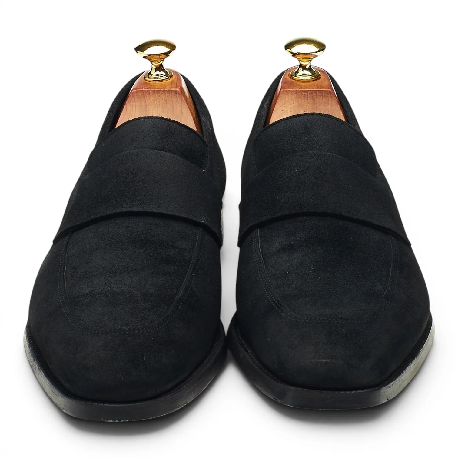 Richard James 'Walton' Black Suede Loafers UK 8.5 E - Image 2