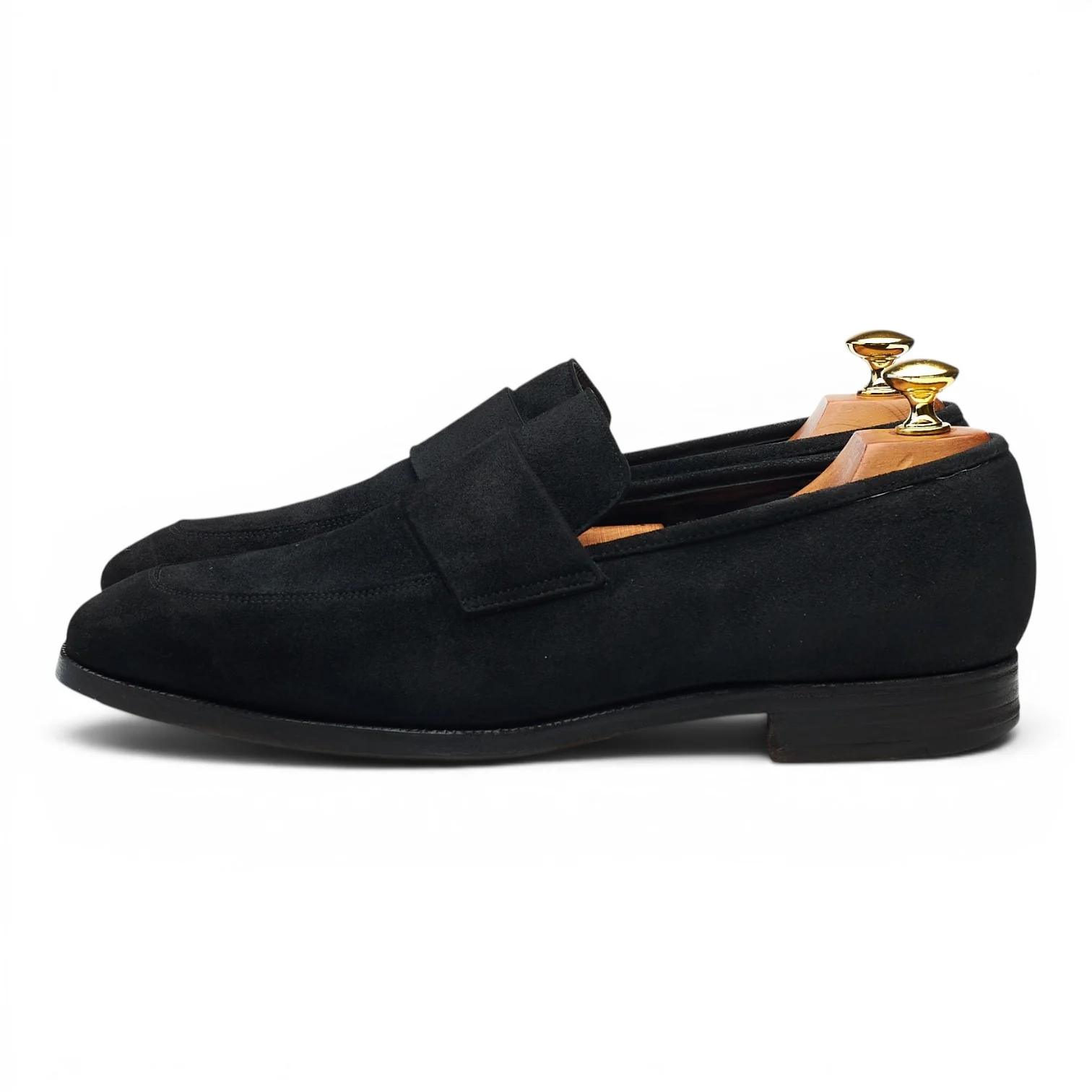 Richard James 'Walton' Black Suede Loafers UK 8.5 E - Image 3