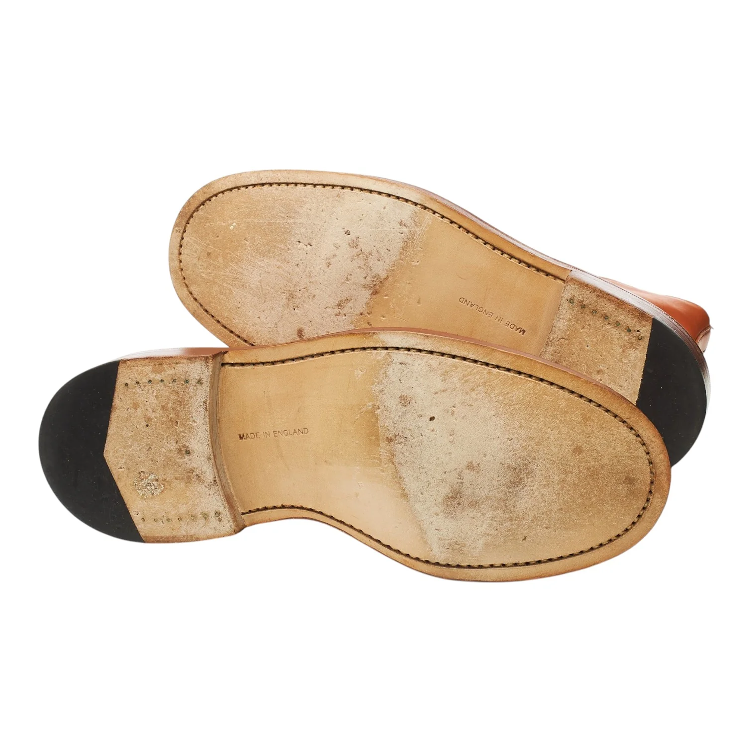 'Ripon' Tan Brown Leather Boots UK 8 - Image 5