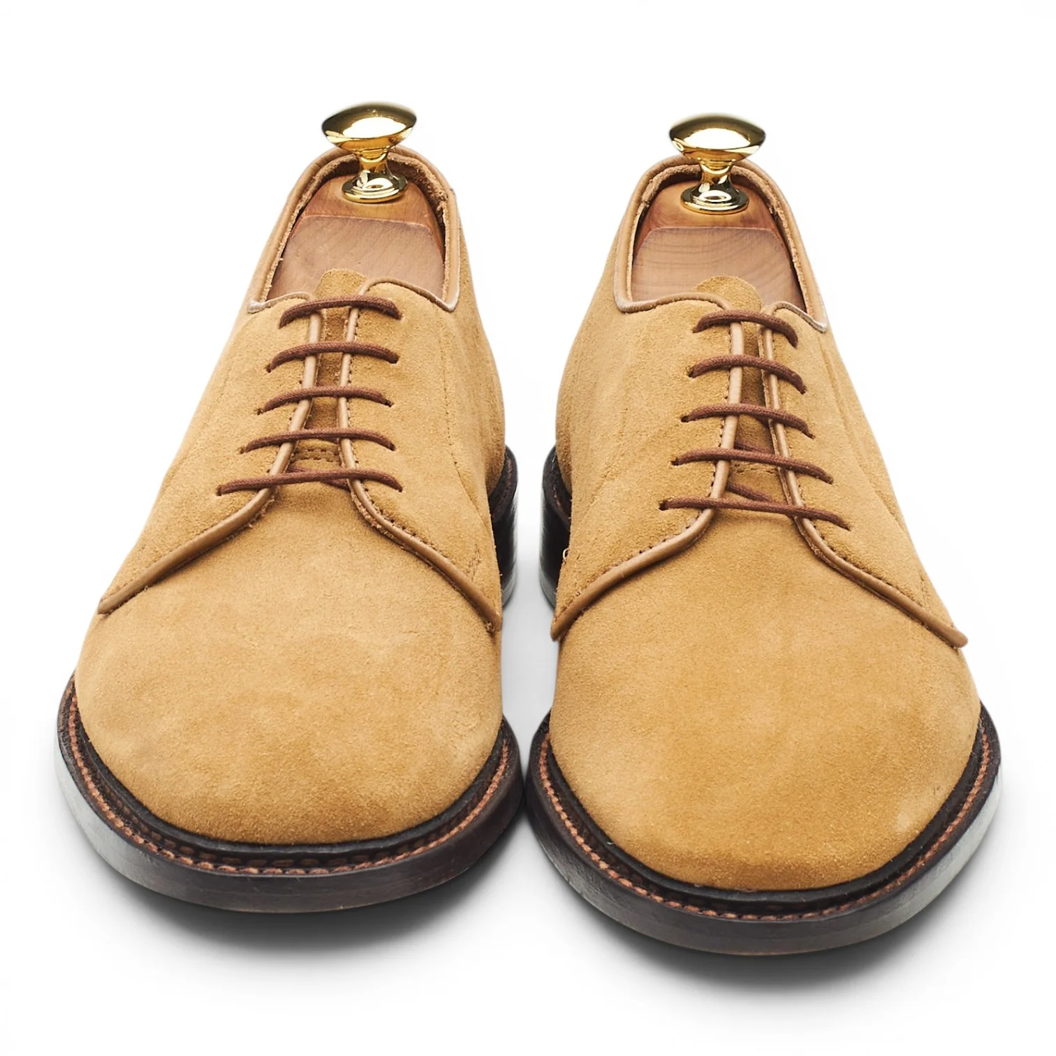 'Robert' Beige Suede Derby UK 6.5 - Image 2
