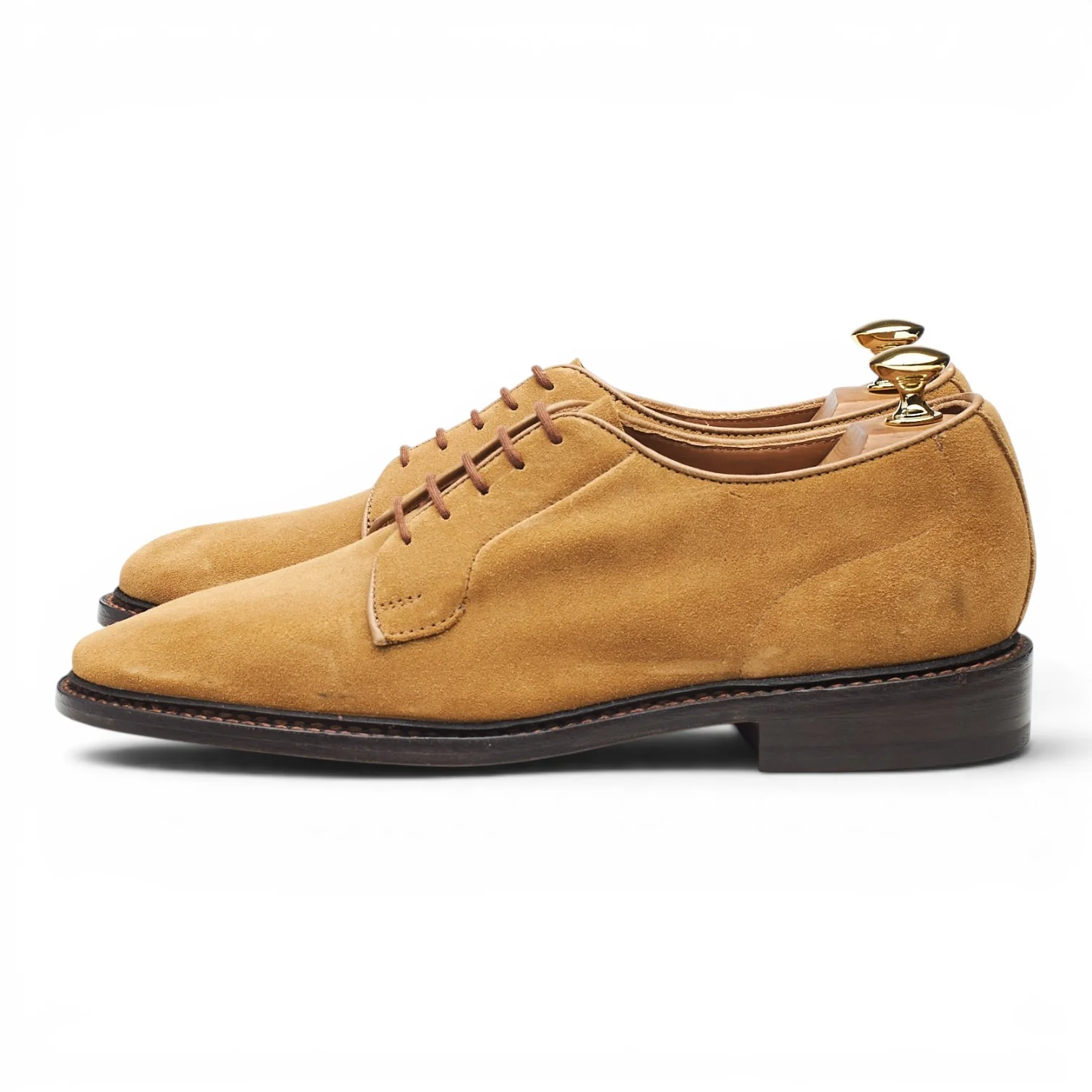 'Robert' Beige Suede Derby UK 6.5 - Image 3