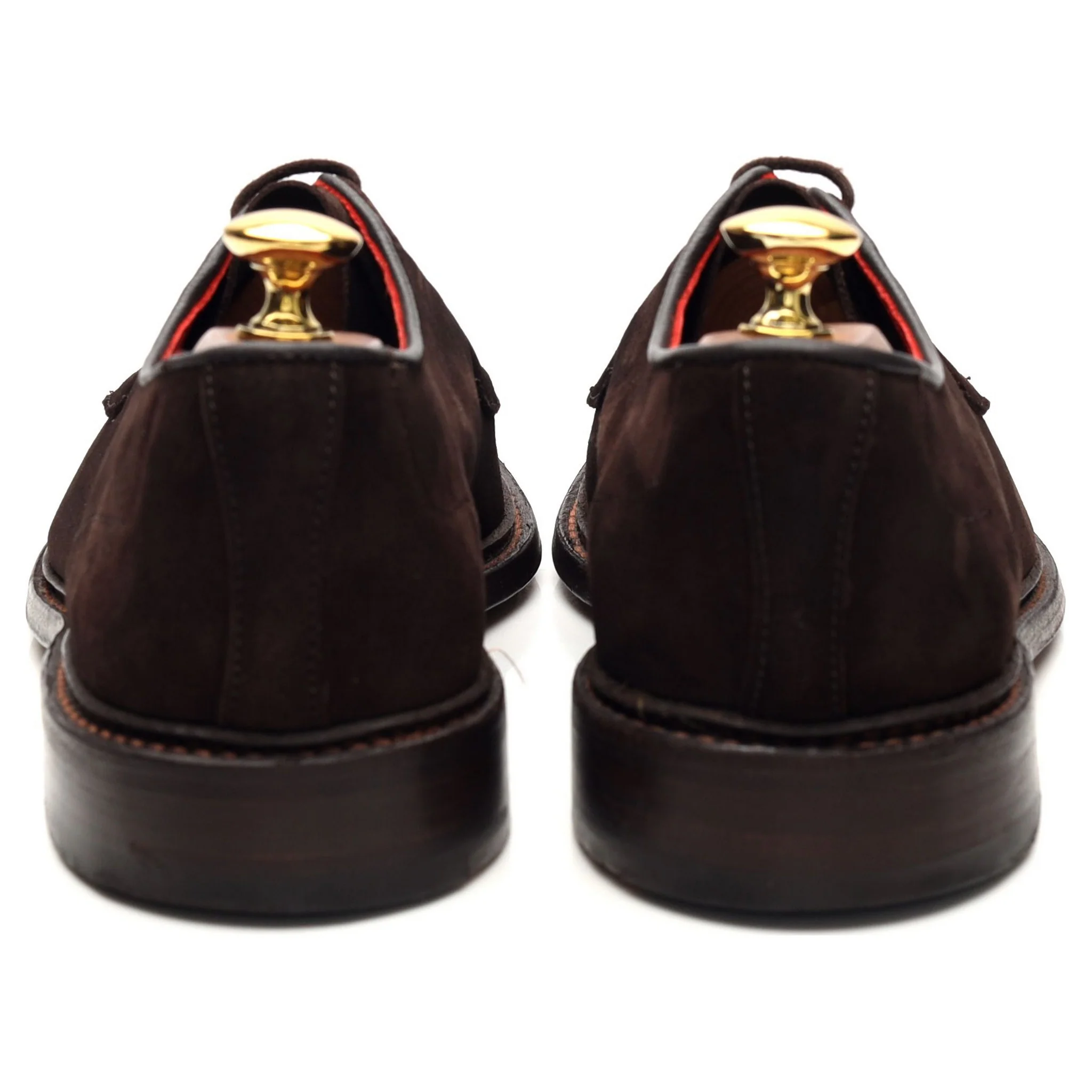 'Robert' Dark Brown Suede Derby UK 6.5 - Image 4