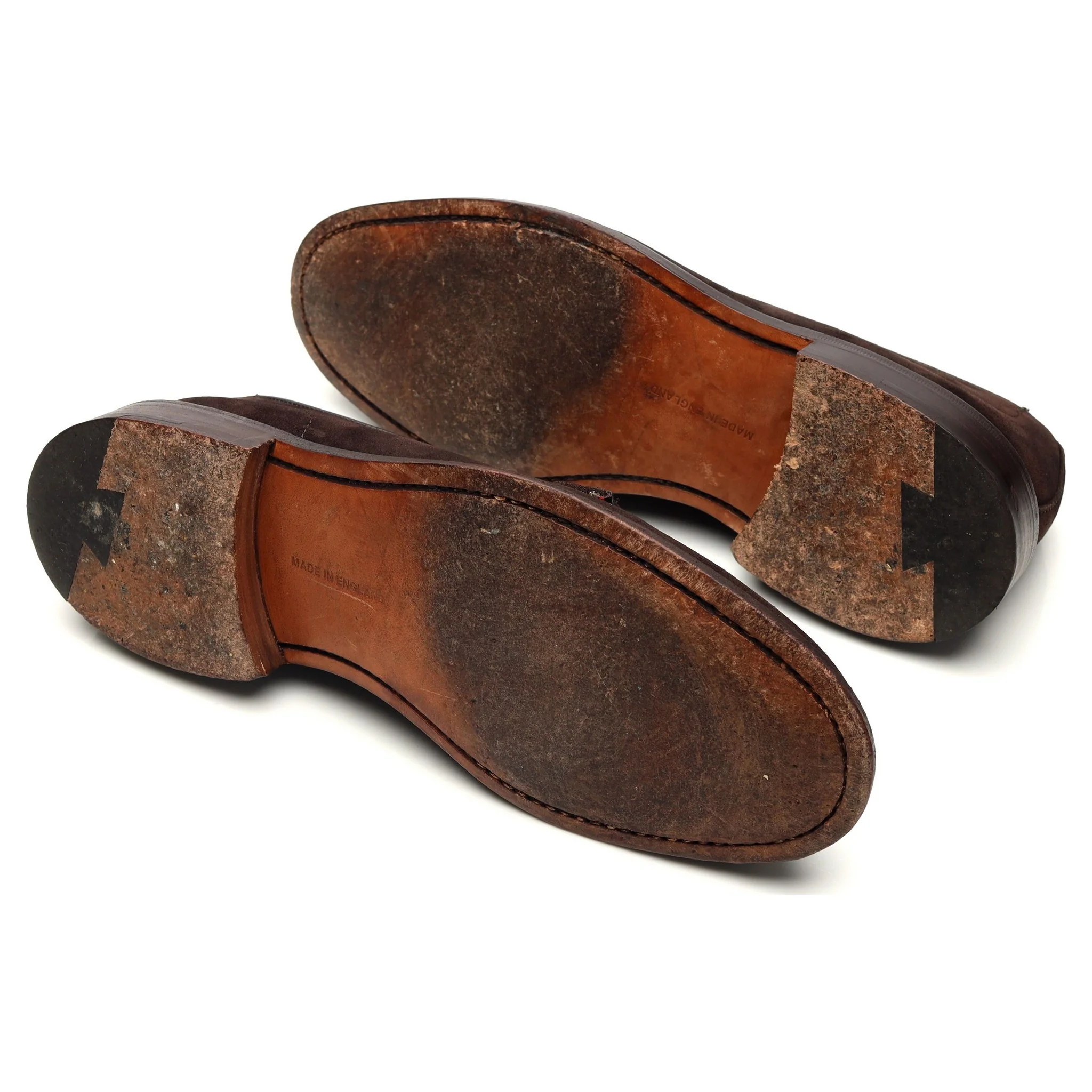'Robert' Dark Brown Suede Derby UK 6.5 - Image 5