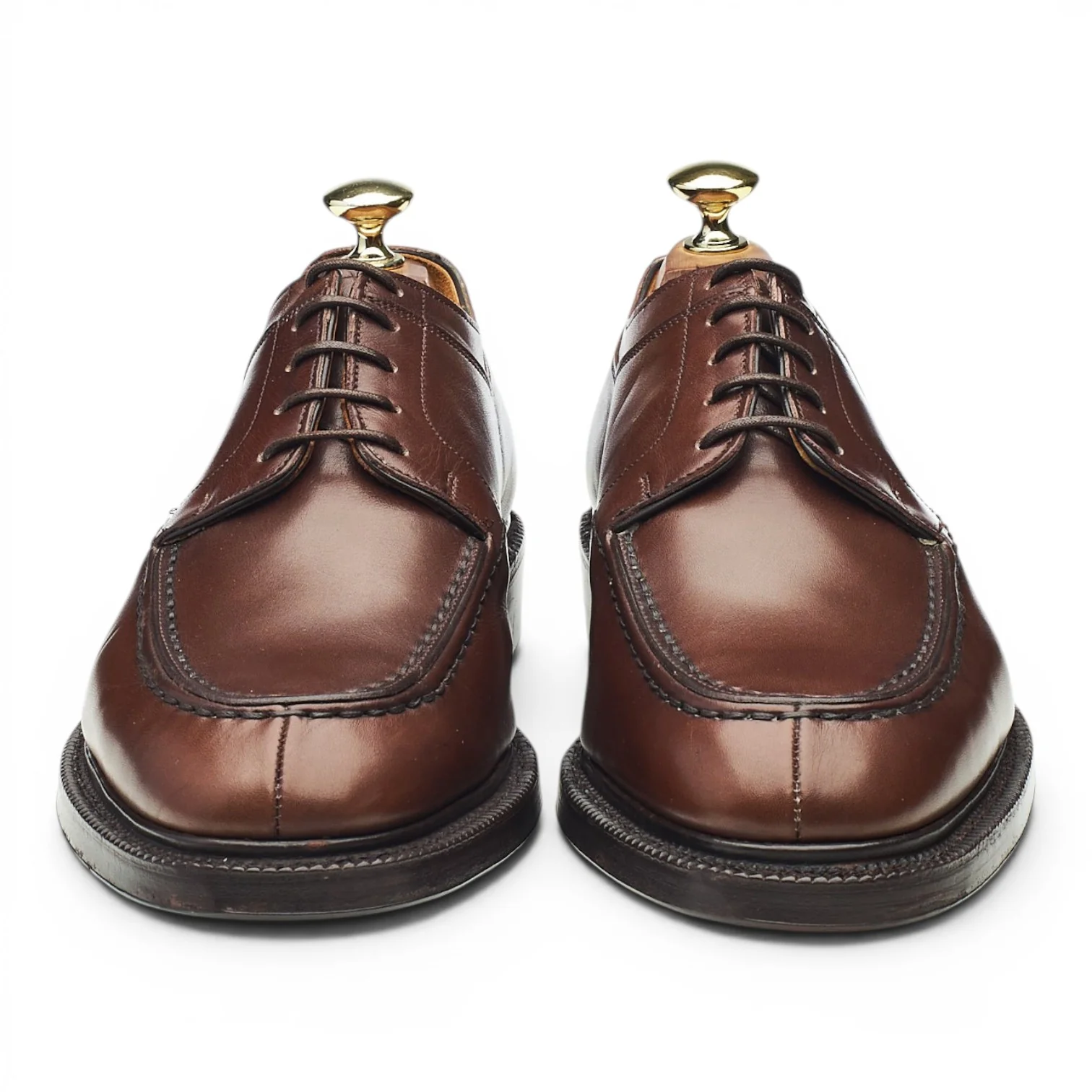 'Roxburgh' Dark Brown Leather Split Toe Derby UK 7 F - Image 2