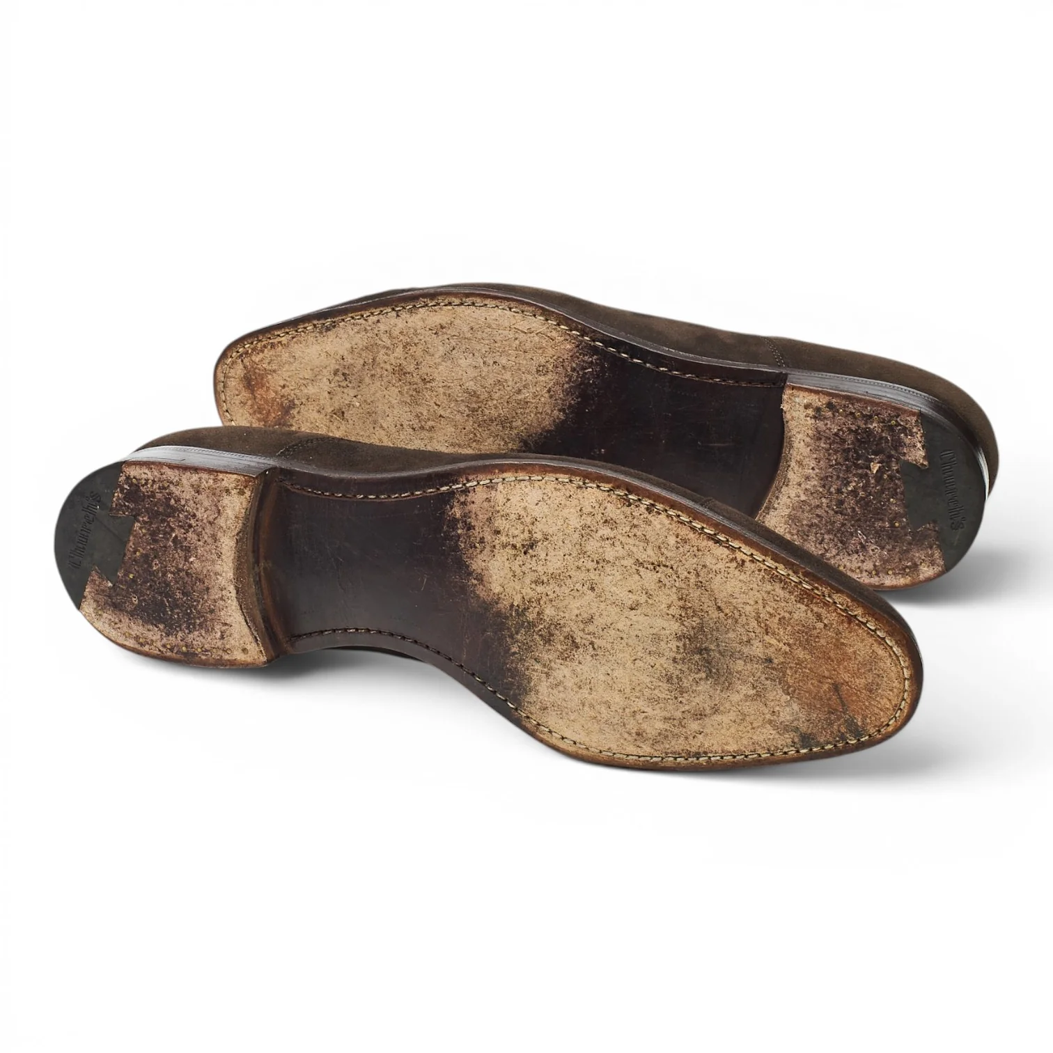 Royal Collection Dark Brown Suede Oxford UK 10.5 F - Image 5
