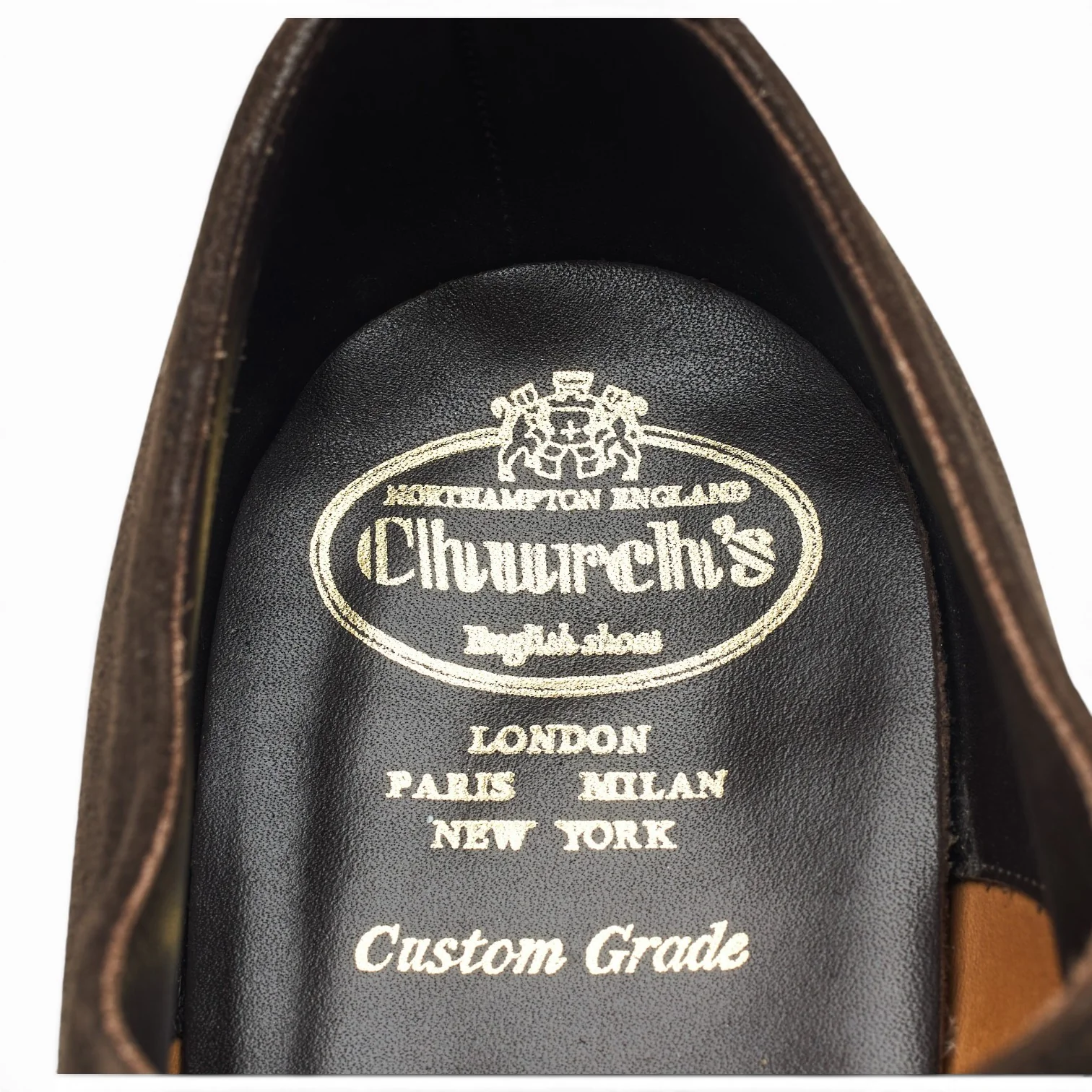 Royal Collection Dark Brown Suede Oxford UK 10.5 F - Image 6