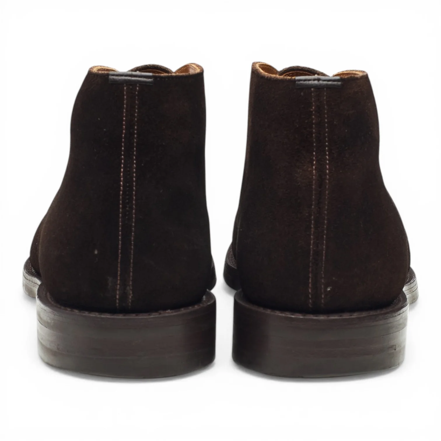 'Ryder' Dark Brown Suede Chukka Boots UK 7 G - Image 4