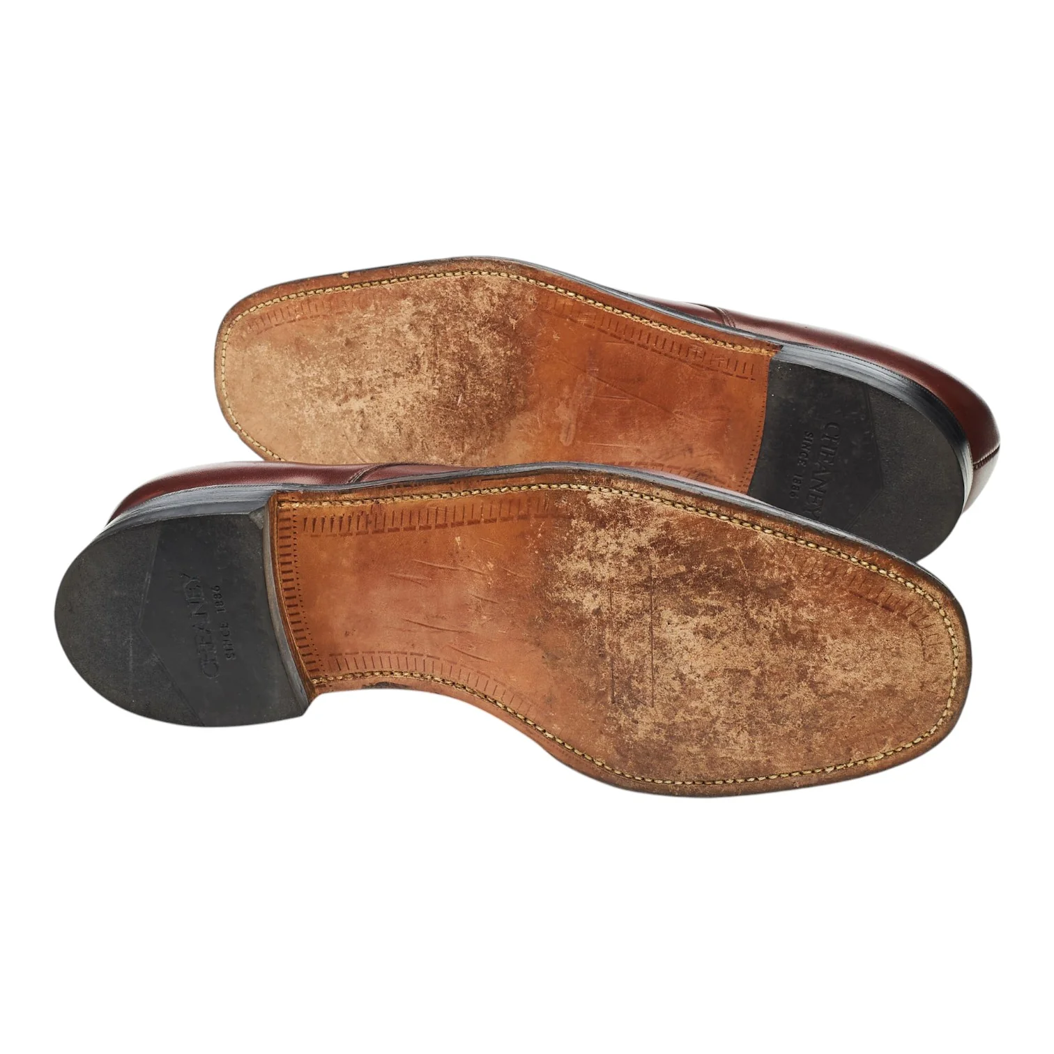 Vintage 'Rye' Brown Leather Derby UK 7.5 E - Image 5