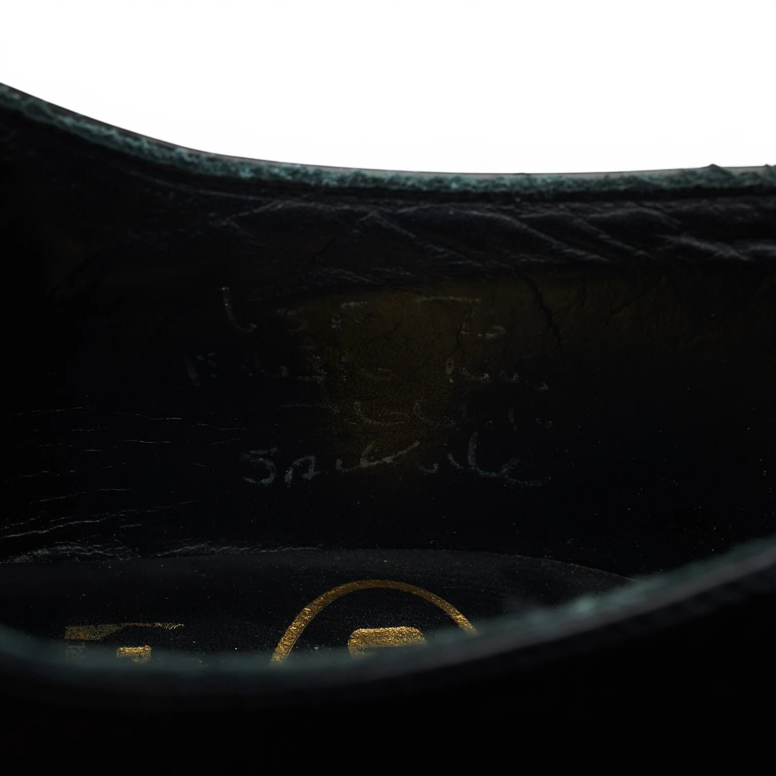 'Sackville' Black Patent Leather Oxford UK 6.5 F - Image 7