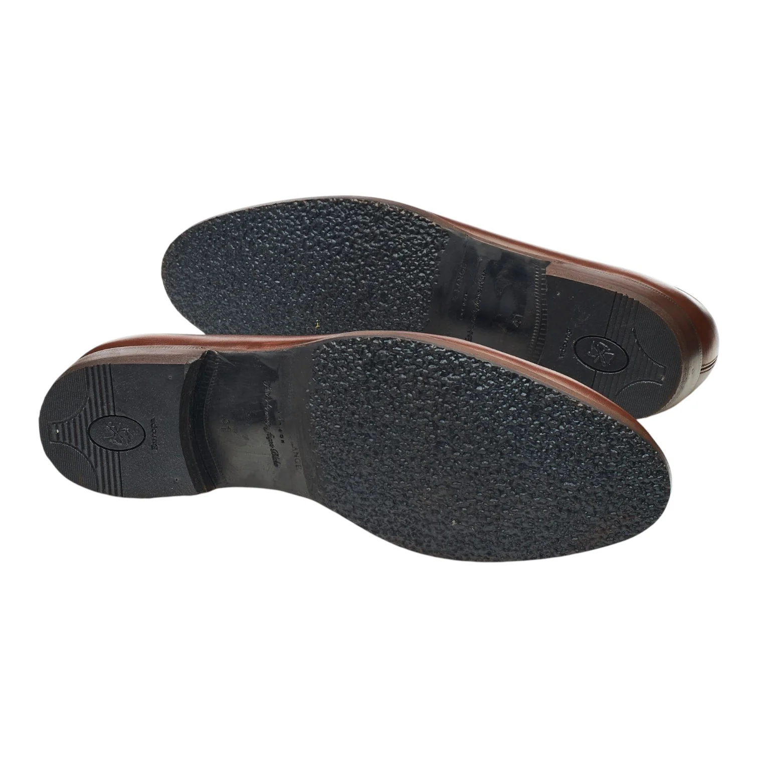 'Sagan Classic' Brown Leather Tassel Loafers UK 7 / UK 7.5 - Image 5