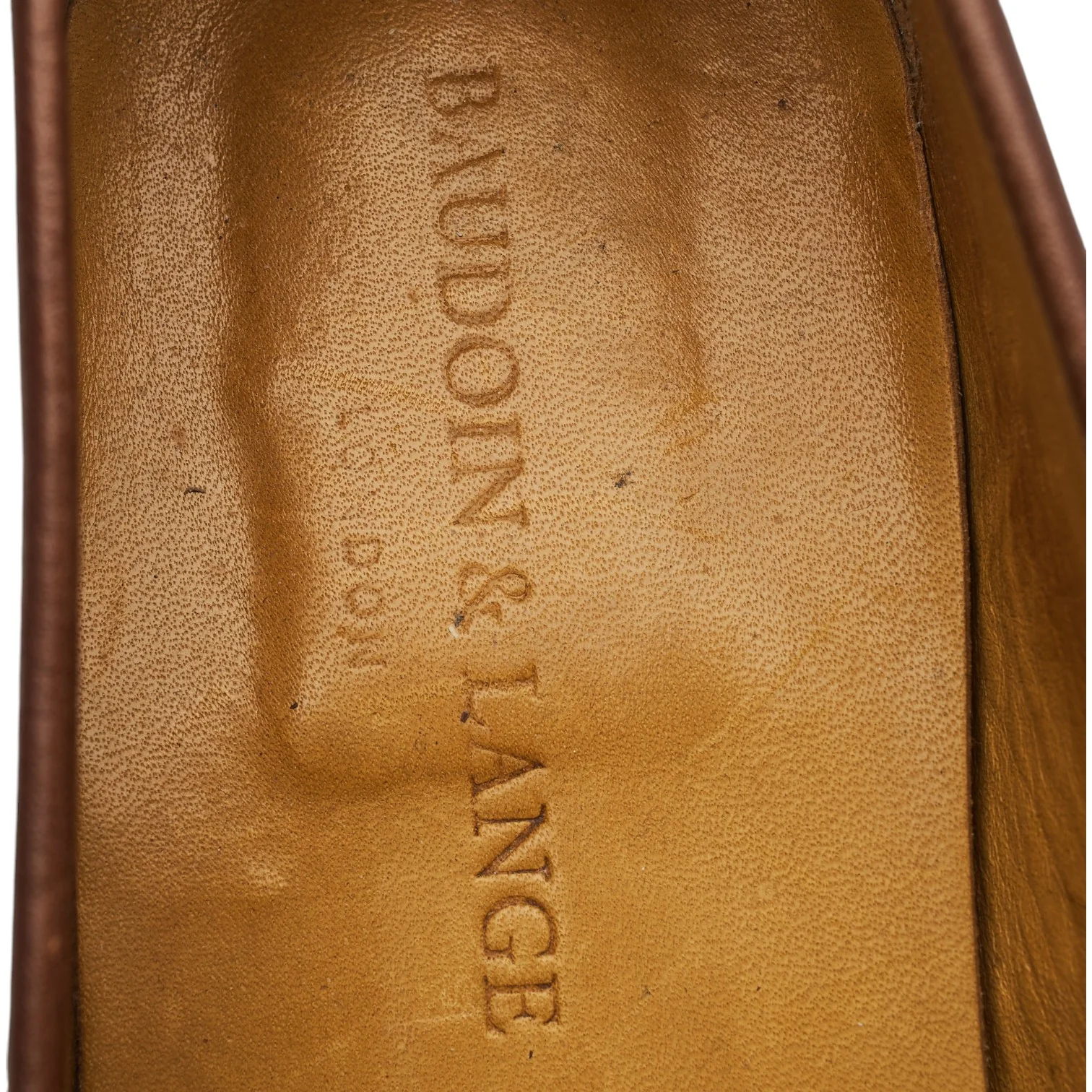 'Sagan Classic' Brown Leather Tassel Loafers UK 7 / UK 7.5 - Image 6