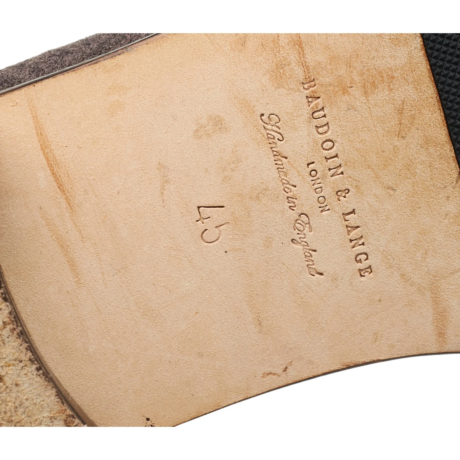 'Sagan Classic' Grey Suede Slip On Loafers UK 11 / UK 11.5 - Image 7