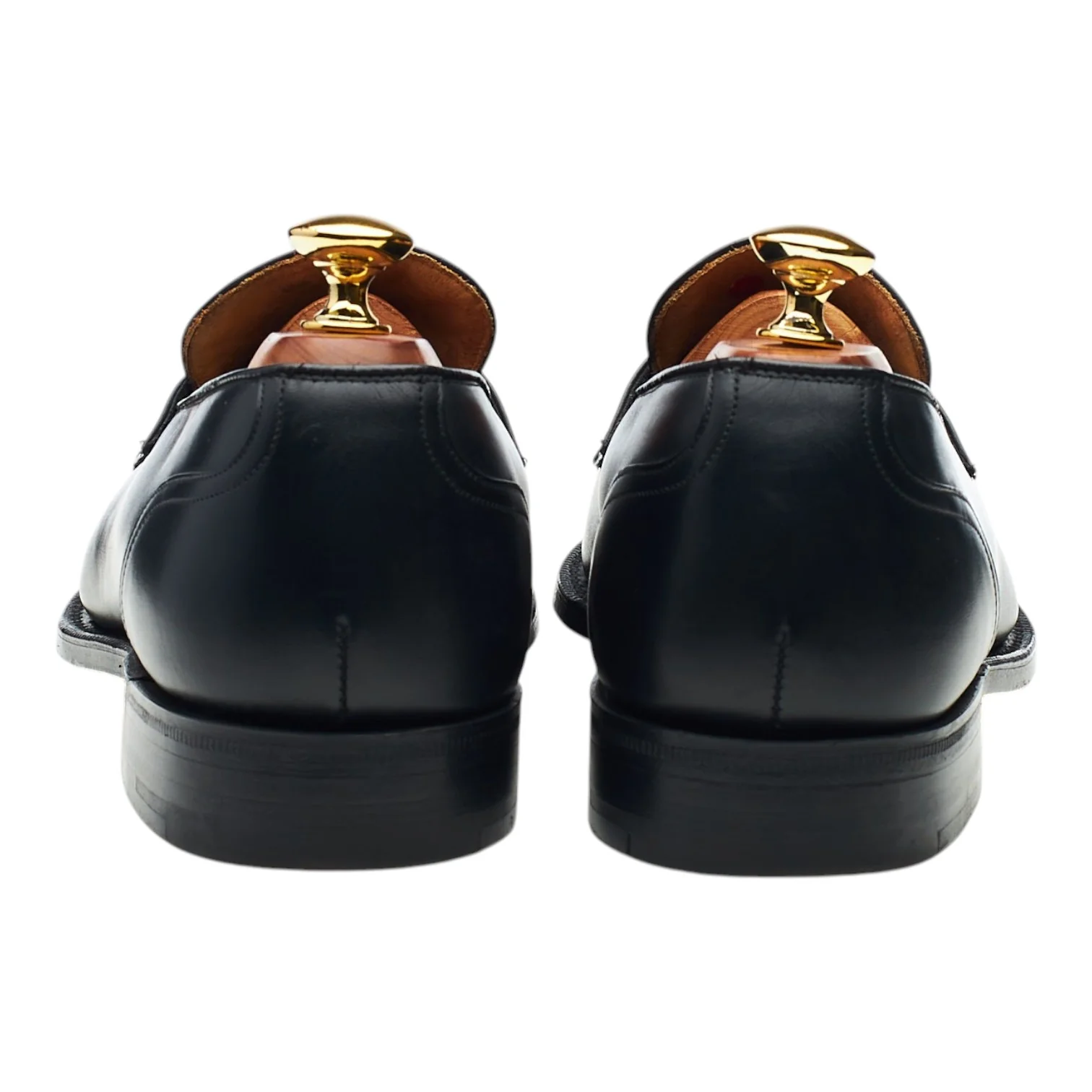 'Salisbury' Black Leather Loafers UK 6 G - Image 4