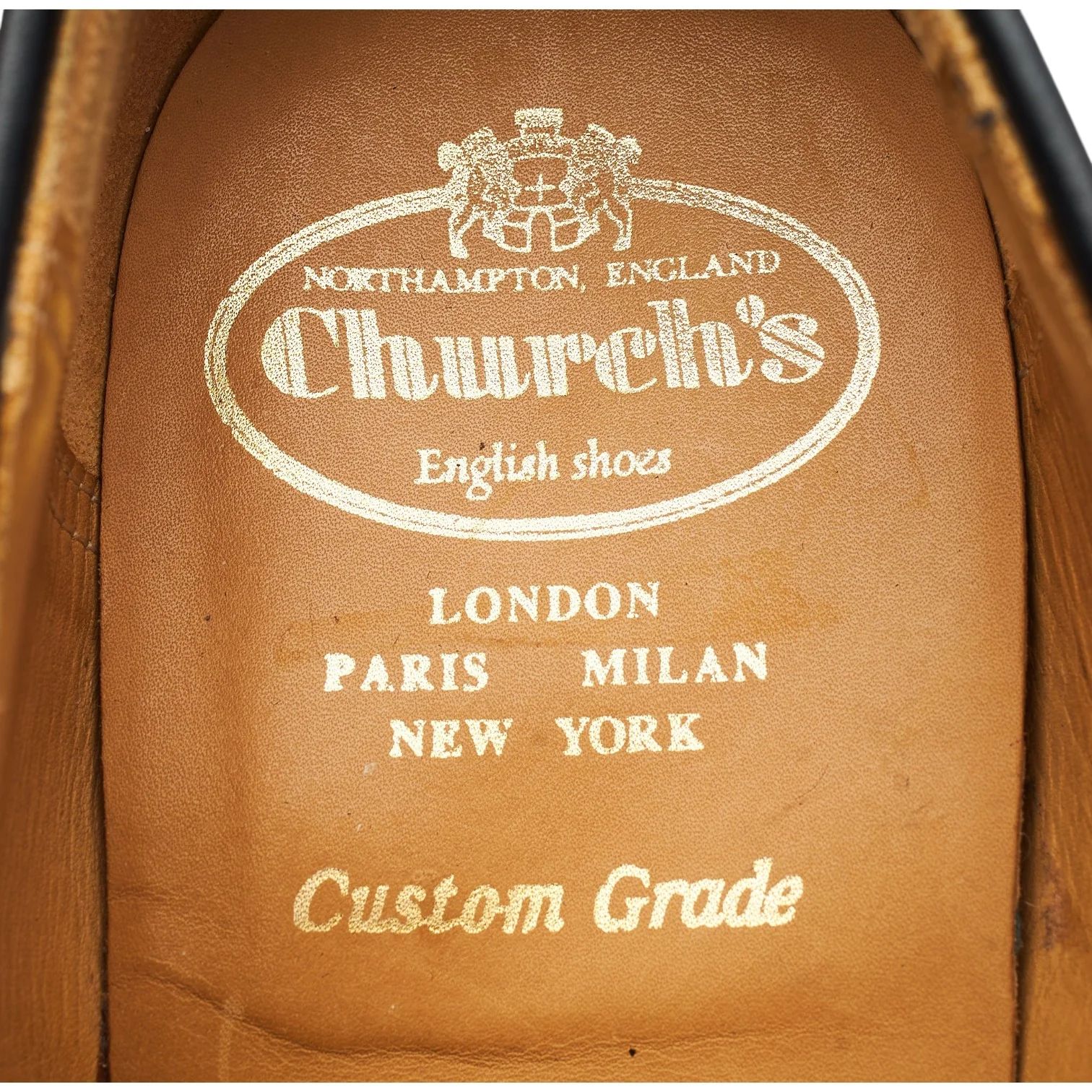 'Salisbury' Black Leather Loafers UK 8 F - Image 6