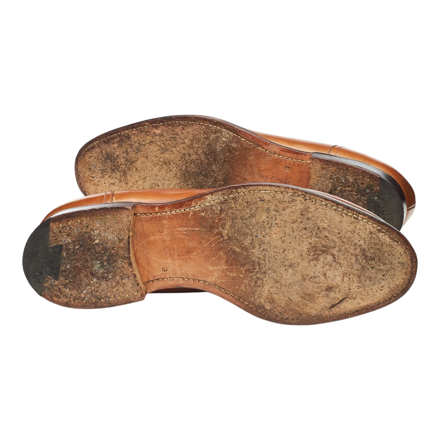 'Salisbury' Tan Brown Leather Loafers UK 8 G - Image 5