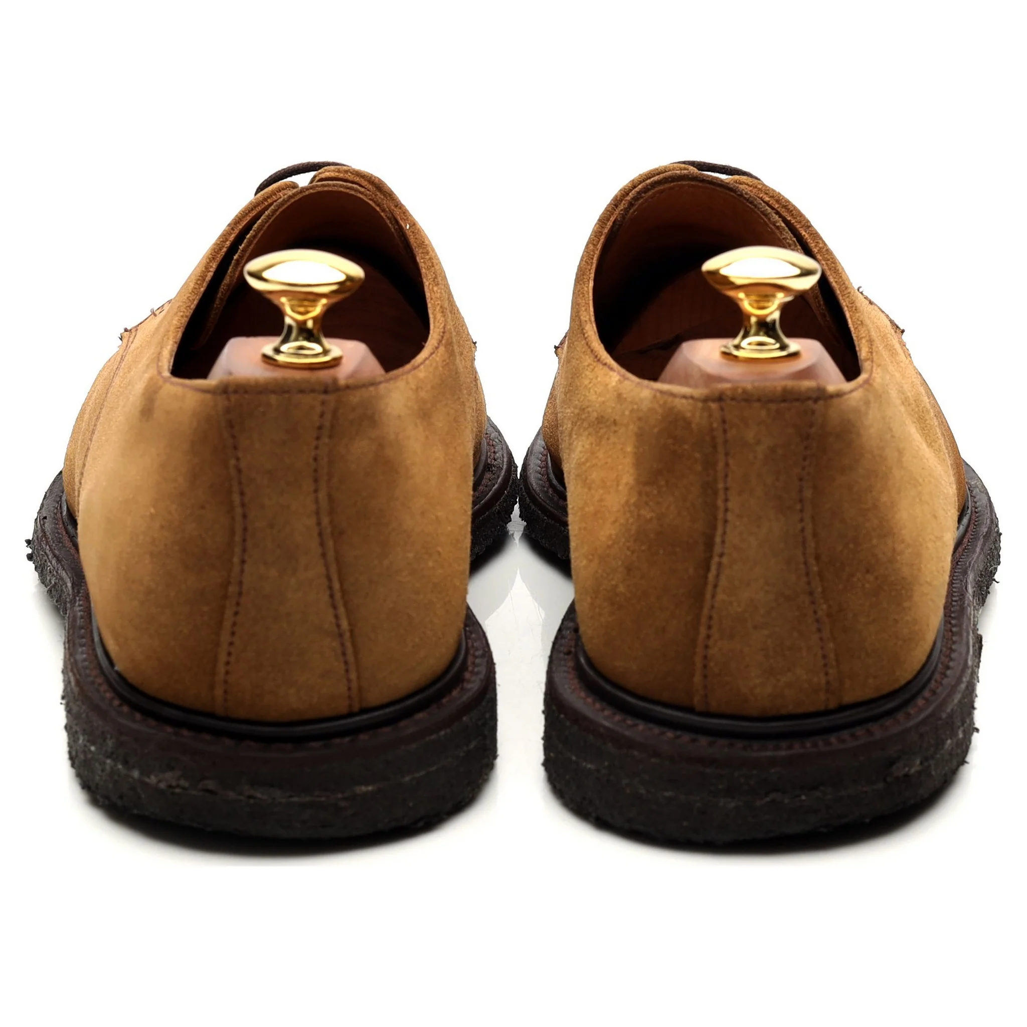'Archie' Tan Brown Suede Derby UK 9.5 - Image 4